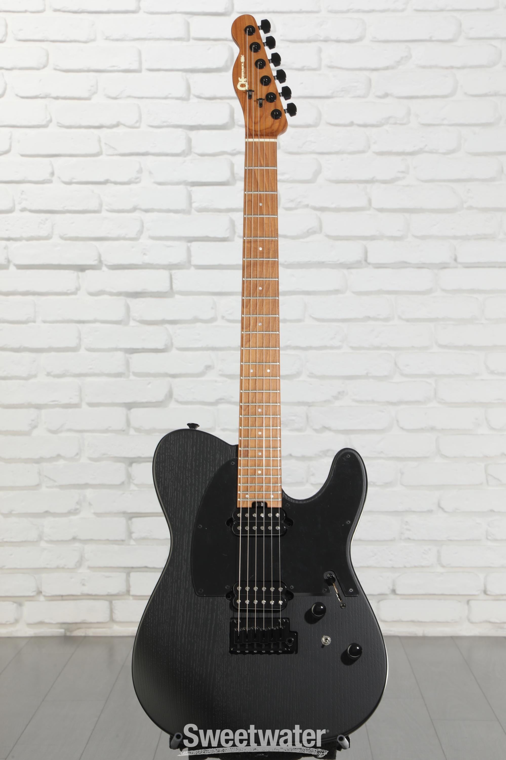Charvel Pro-Mod So-Cal Style 2 24 2PT HH - Black Ash | Sweetwater