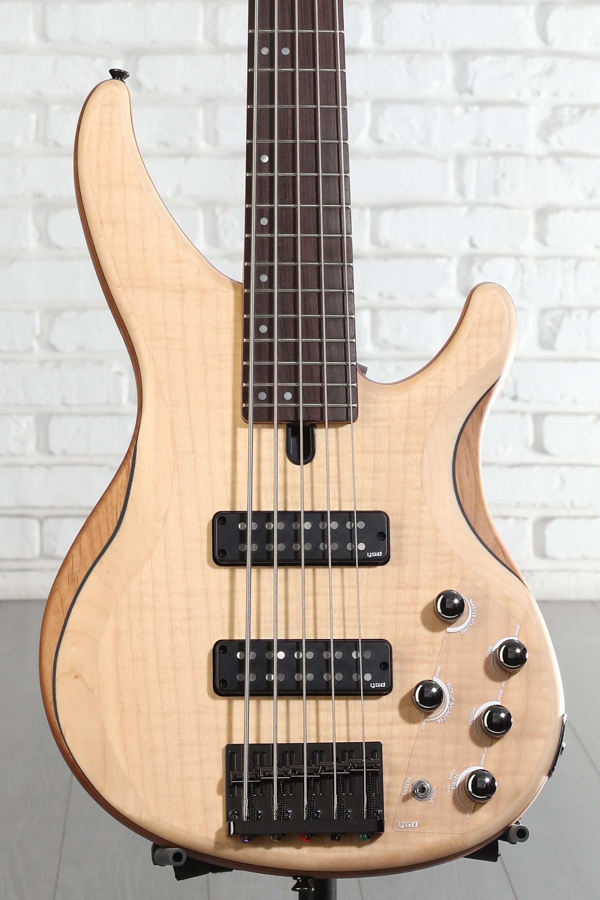YAMAHA【TRBX605FM】5弦ベース Yamaha TRBX605FM 5-string Bass Guitar - Natural Satin | Sweetwater
