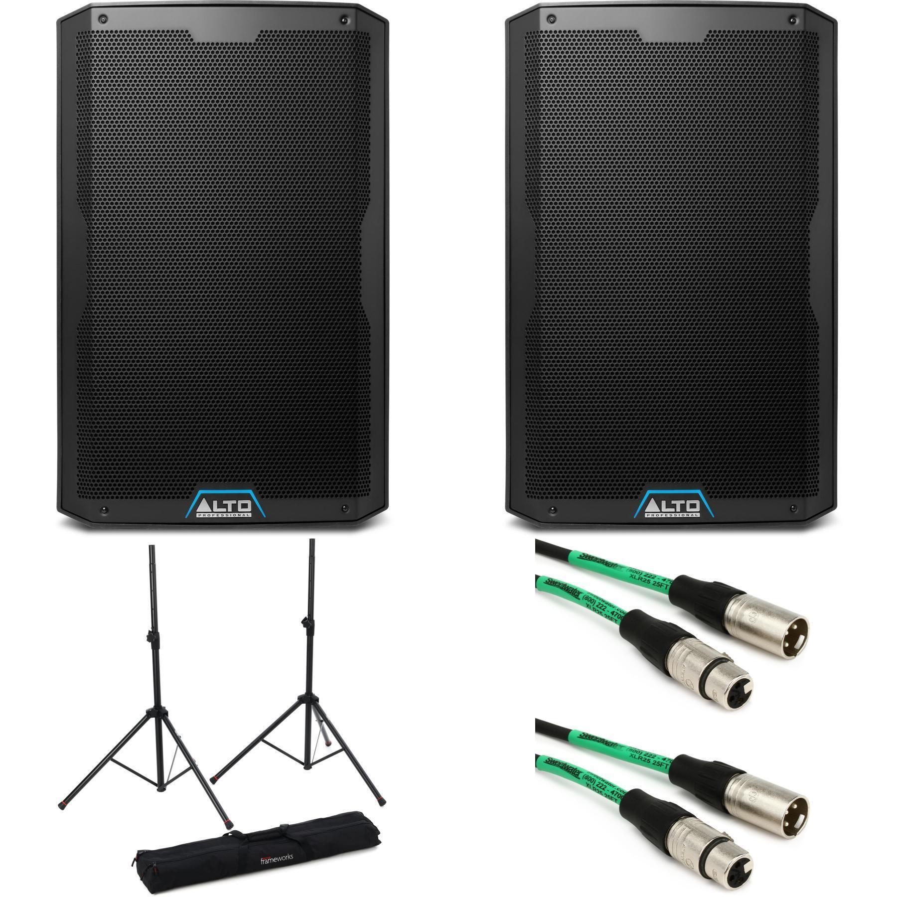 Alto Professional TS415 2,500watt 15inch Powered Speaker and Speaker