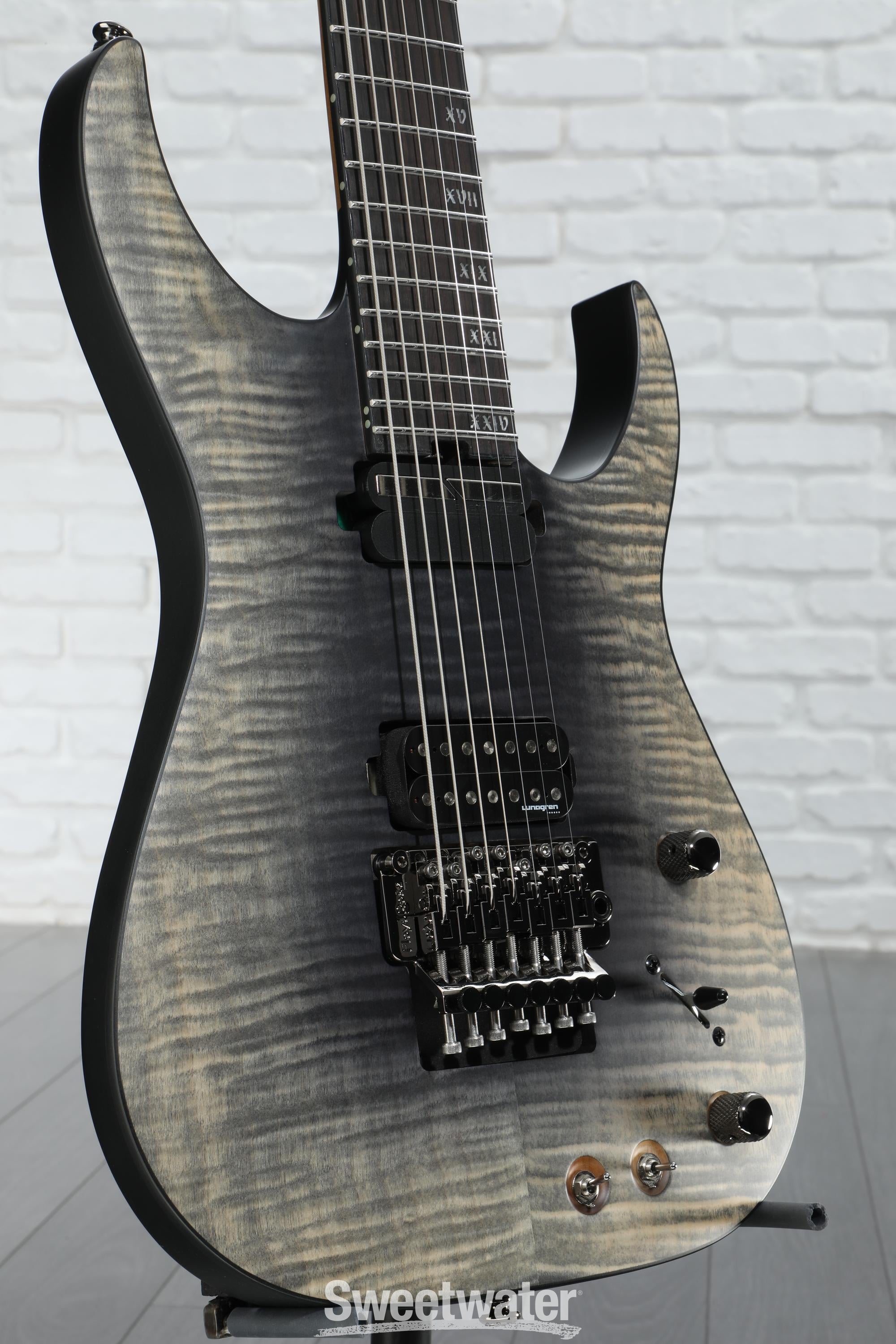 Schecter Banshee Mach-7 7 String Electric Guitar Fallout Burst