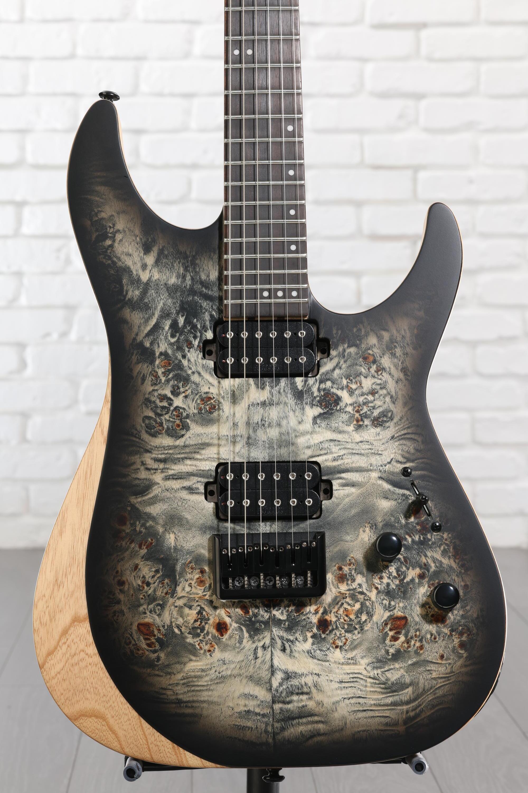 Schecter Reaper-6 - Satin Charcoal Burst | Sweetwater