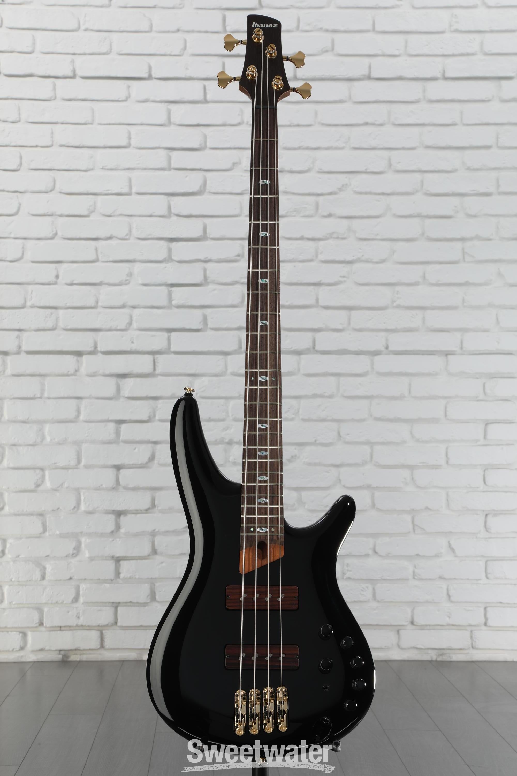Ibanez Prestige SR3500 Bass Guitar - Black | Sweetwater