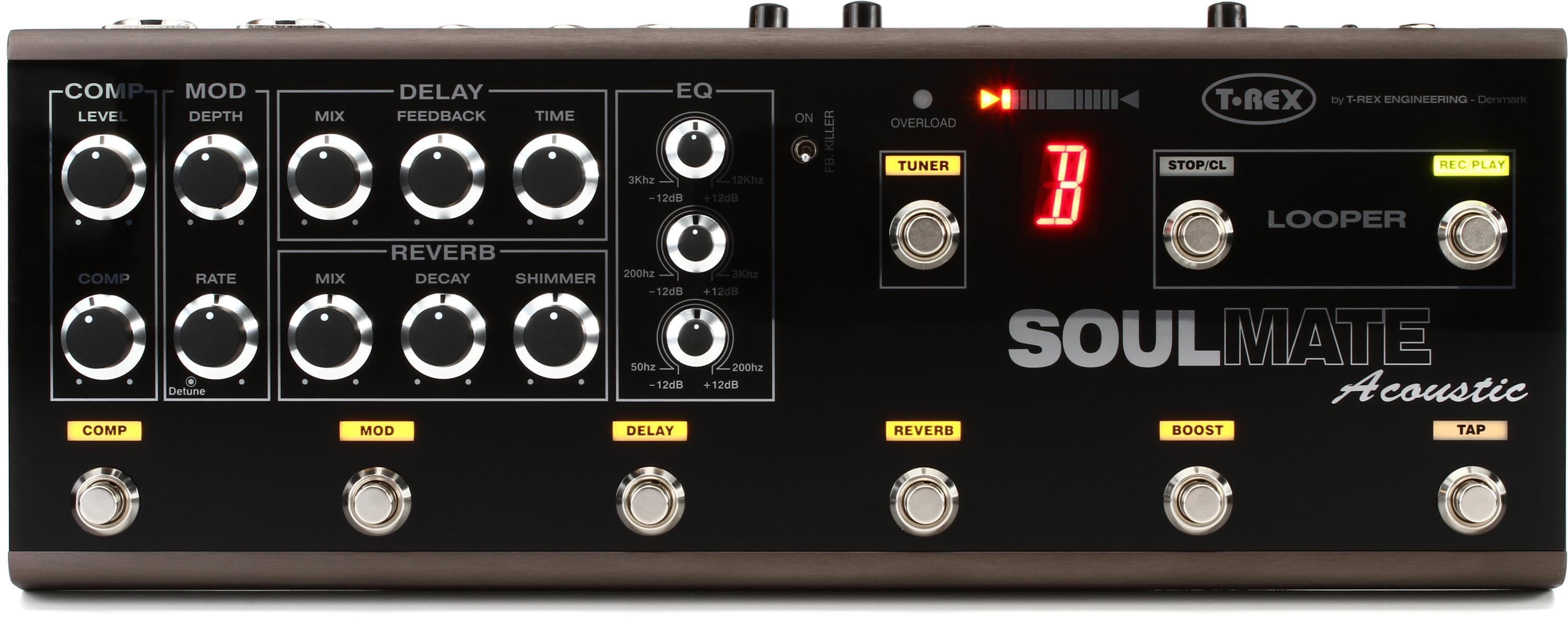 T-Rex SoulMate Acoustic Multi-effects Pedal