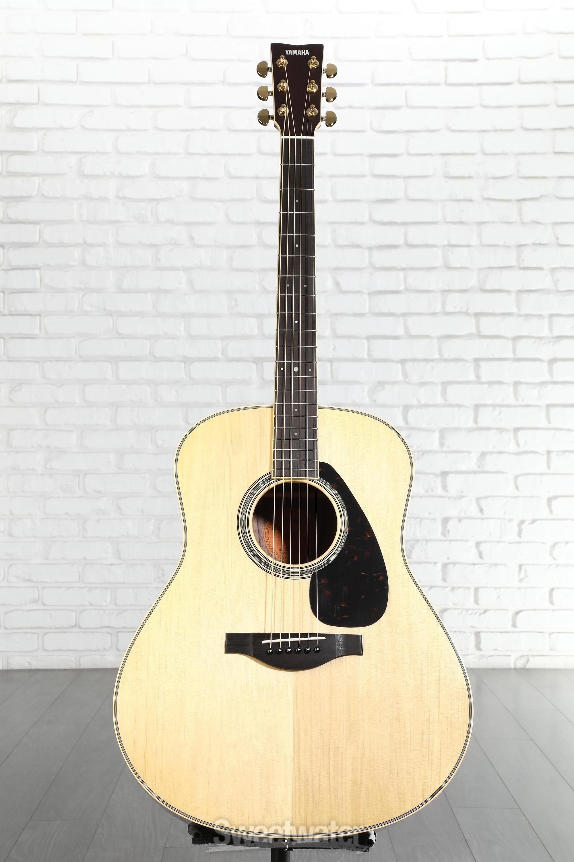 Yamaha LL6 ARE Original Jumbo Acoustic Guitar - Natural | Sweetwater