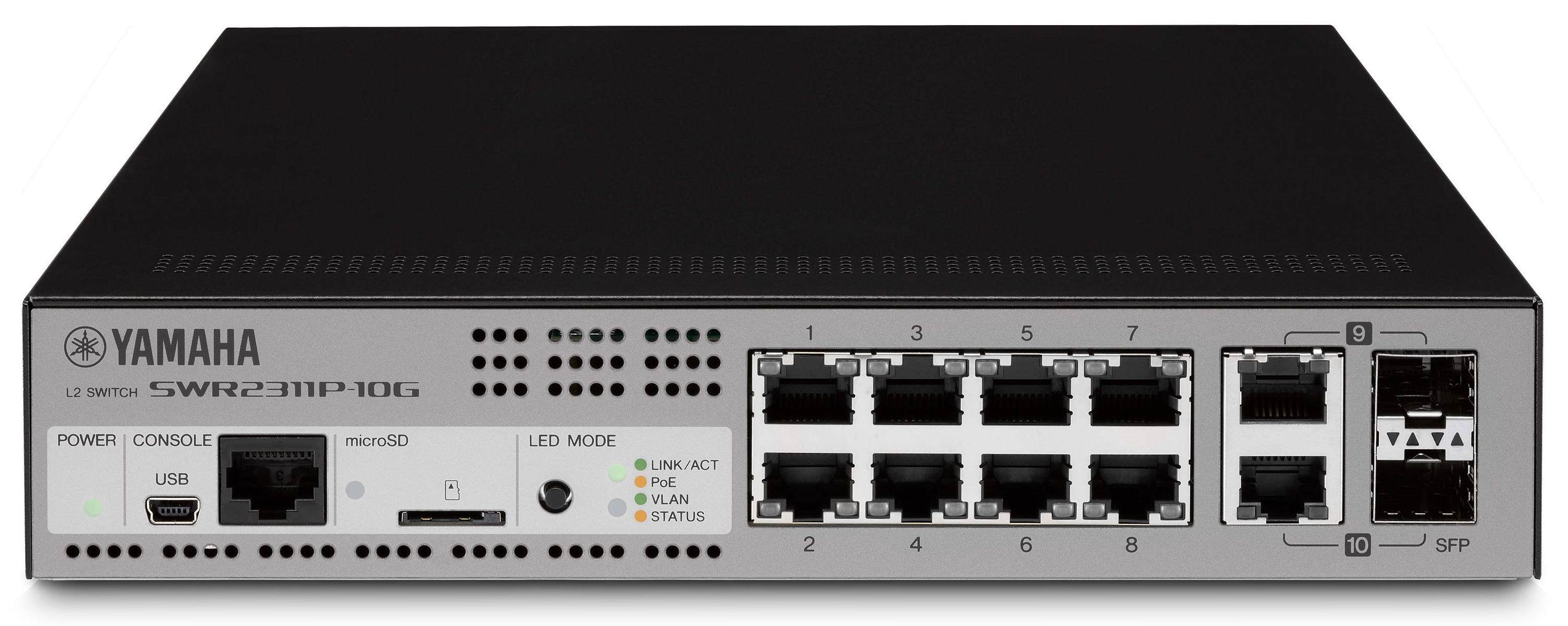 Yamaha SWR2311P-10G Gigabit Dante Switch with PoE