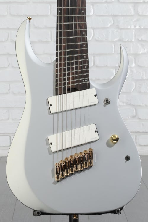 Ibanez Axe Design Lab RGDMS8 Multi-scale 8-string Electric Guitar - Classic Silver Matte