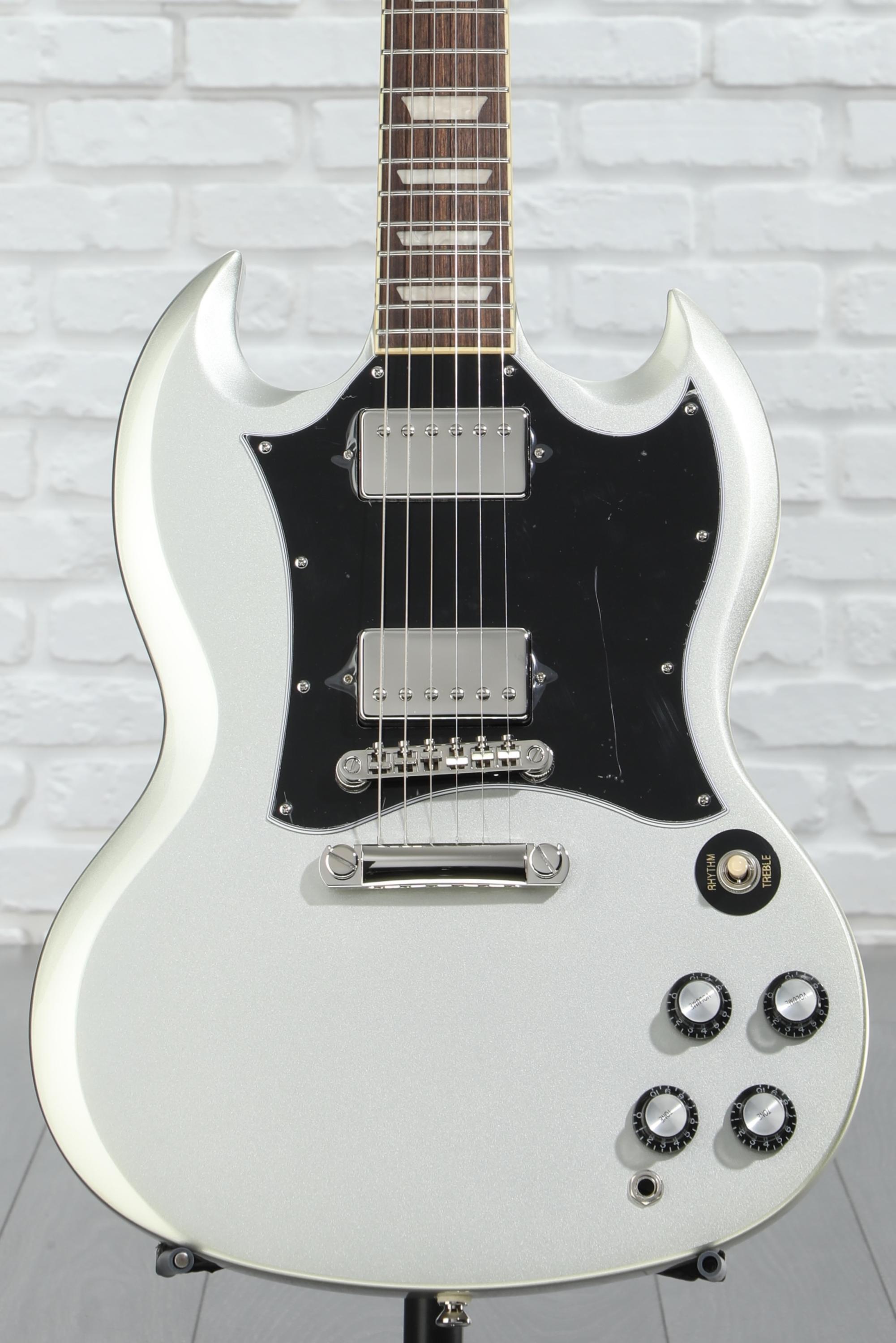 Epiphone SG Standard Electric Guitar - Silver Mist | Sweetwater