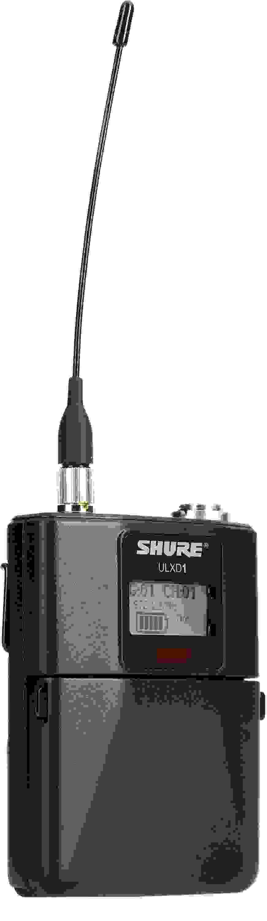 Shure Ulxd1 Wireless Bodypack Transmitter J50a Band Sweetwater