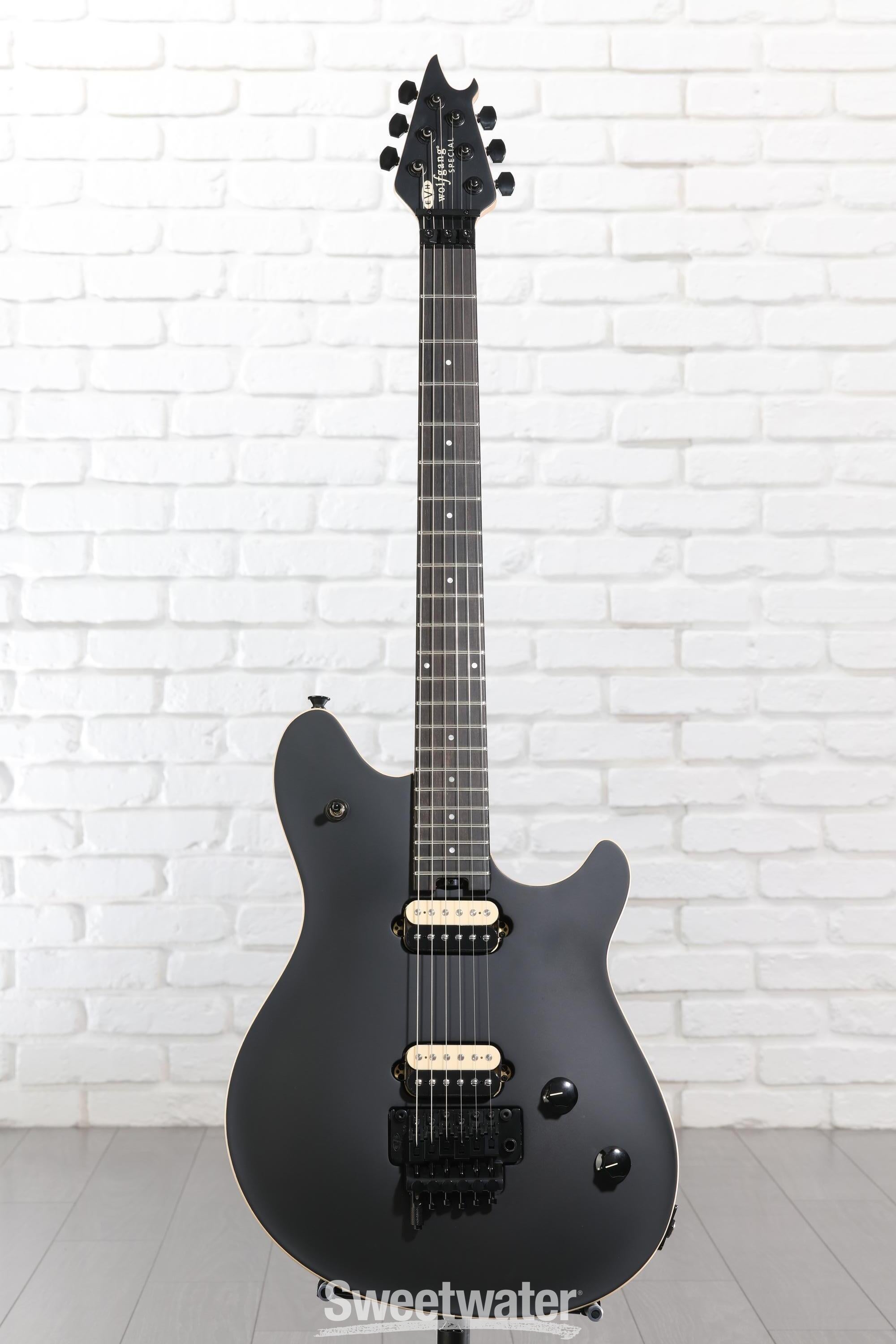EVH Wolfgang Special Electric Guitar - Stealth Black | Sweetwater