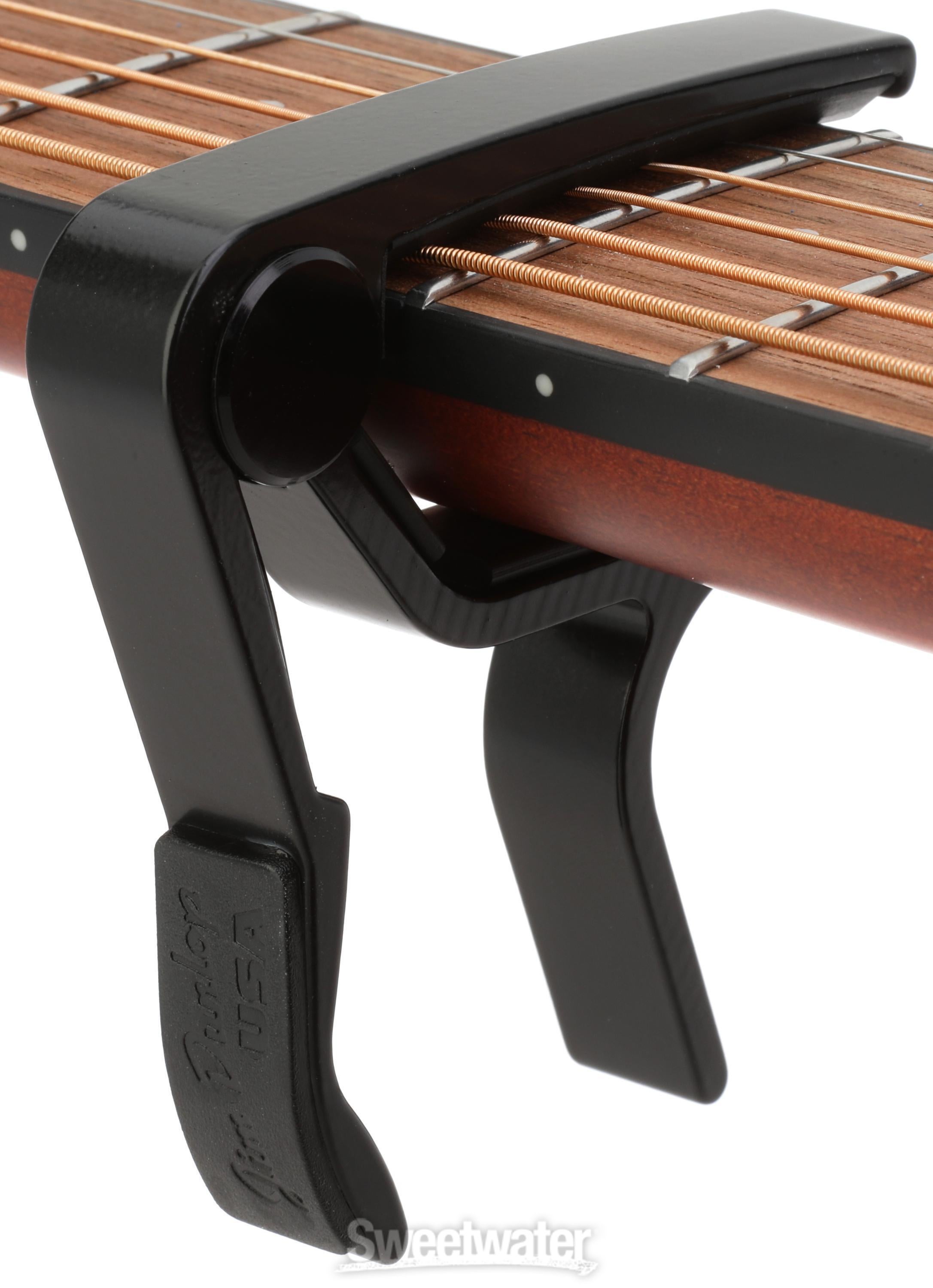 Dunlop 83CB Trigger Acoustic Guitar Capo - Black Reviews | Sweetwater