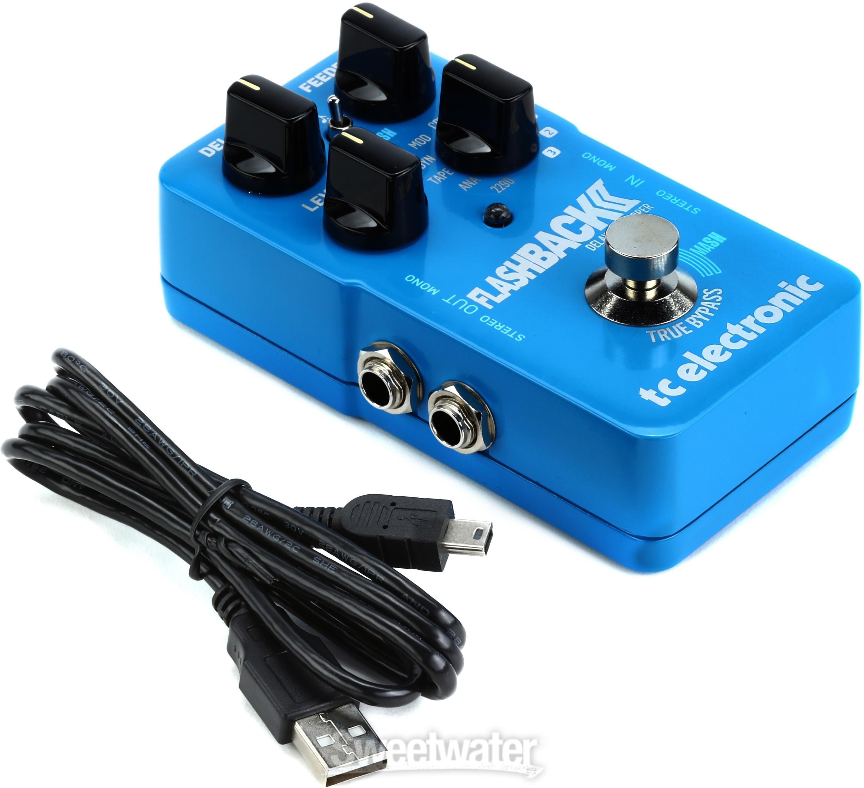 TC Electronic Flashback 2 Delay and Looper Pedal Reviews | Sweetwater