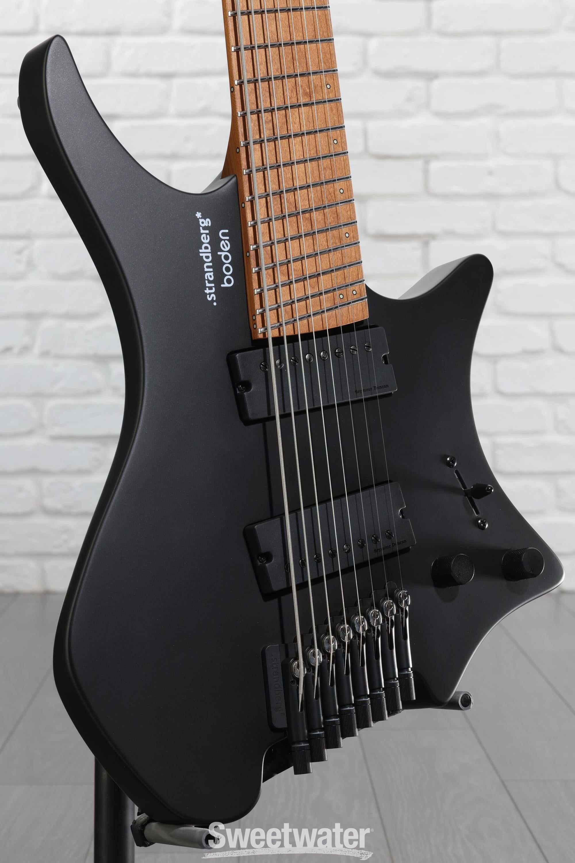 Photo of Strandberg Boden Standard N2.8 8-string Electric Guitar - Black Satin Metallic