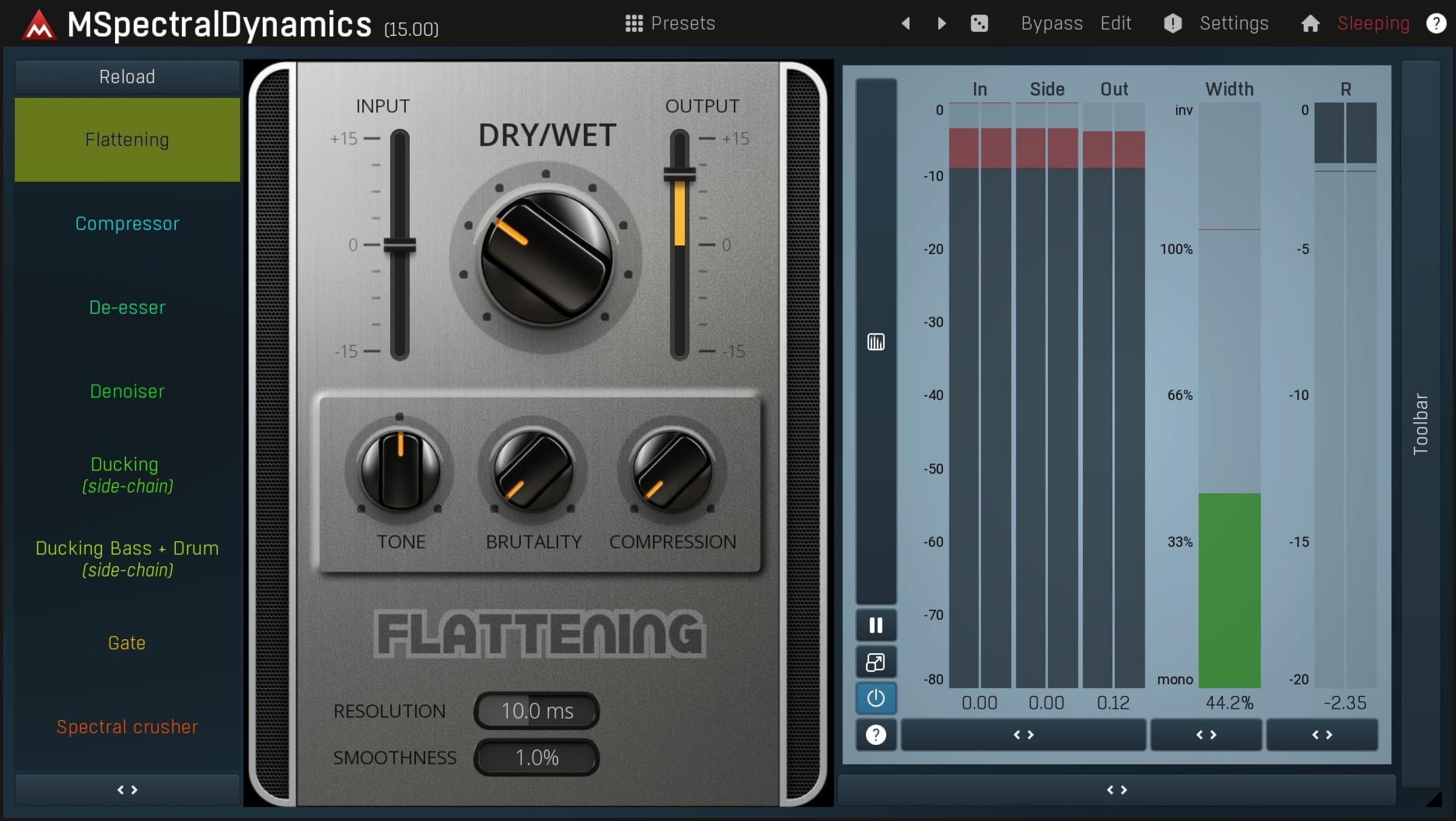 Photo of MeldaProduction MSpectralDynamics Spectral Processing Plug-in