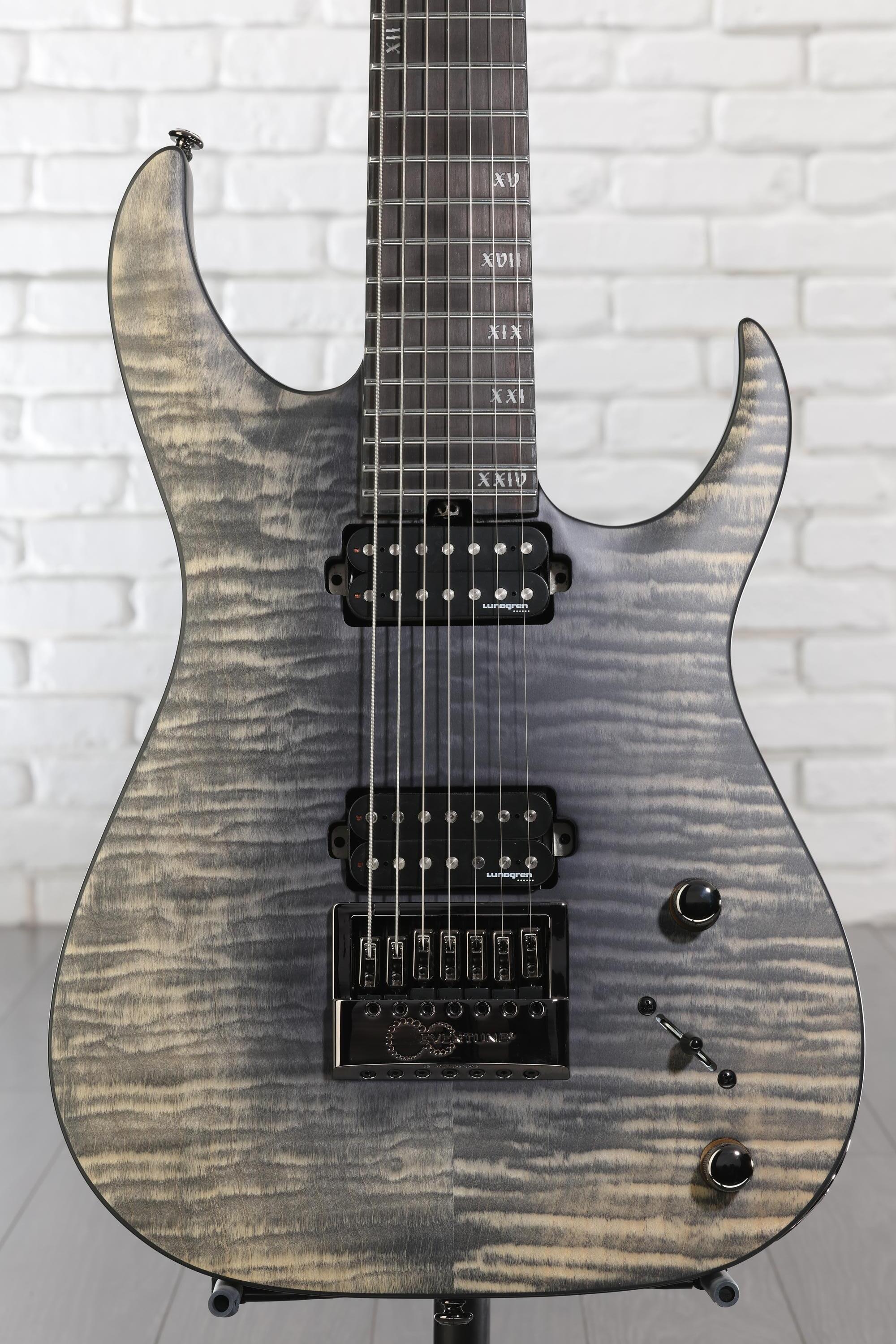 Schecter Banshee Mach-7 Evertune Electric Guitar - Fallout Burst