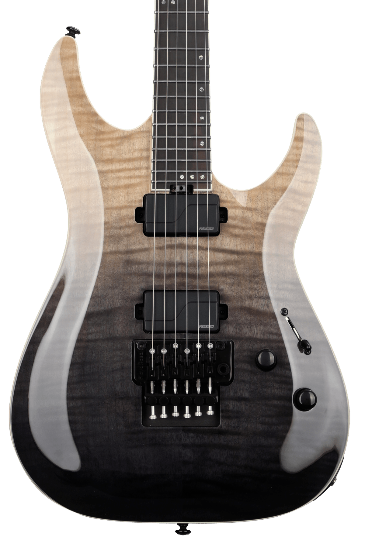Schecter C-1 FR SLS Elite - Black Fade Burst | Sweetwater