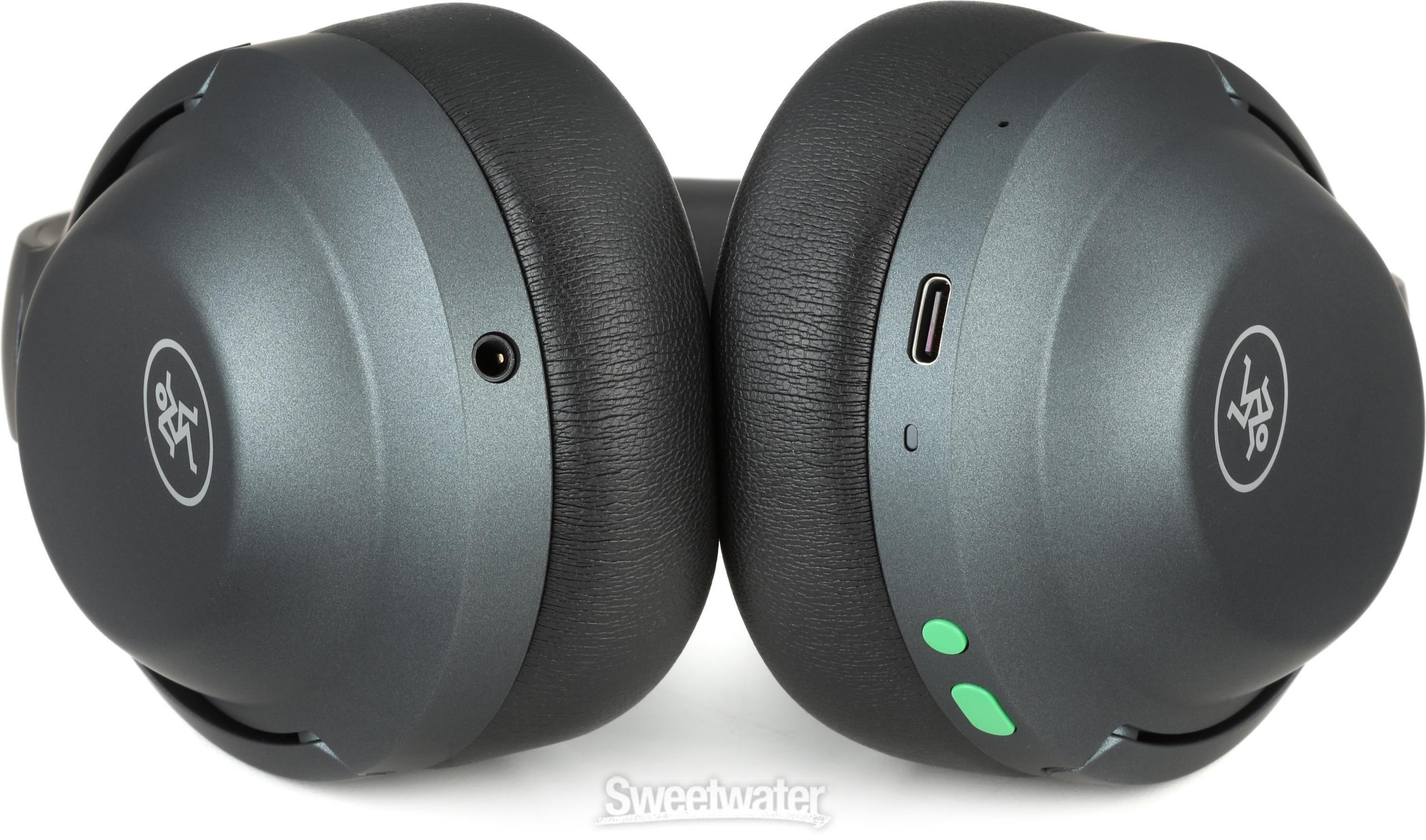 Mackie MC-60BT Wireless Noise-canceling Headphones with Mackie MC-60BT Wireless Noise-canceling Headphones with