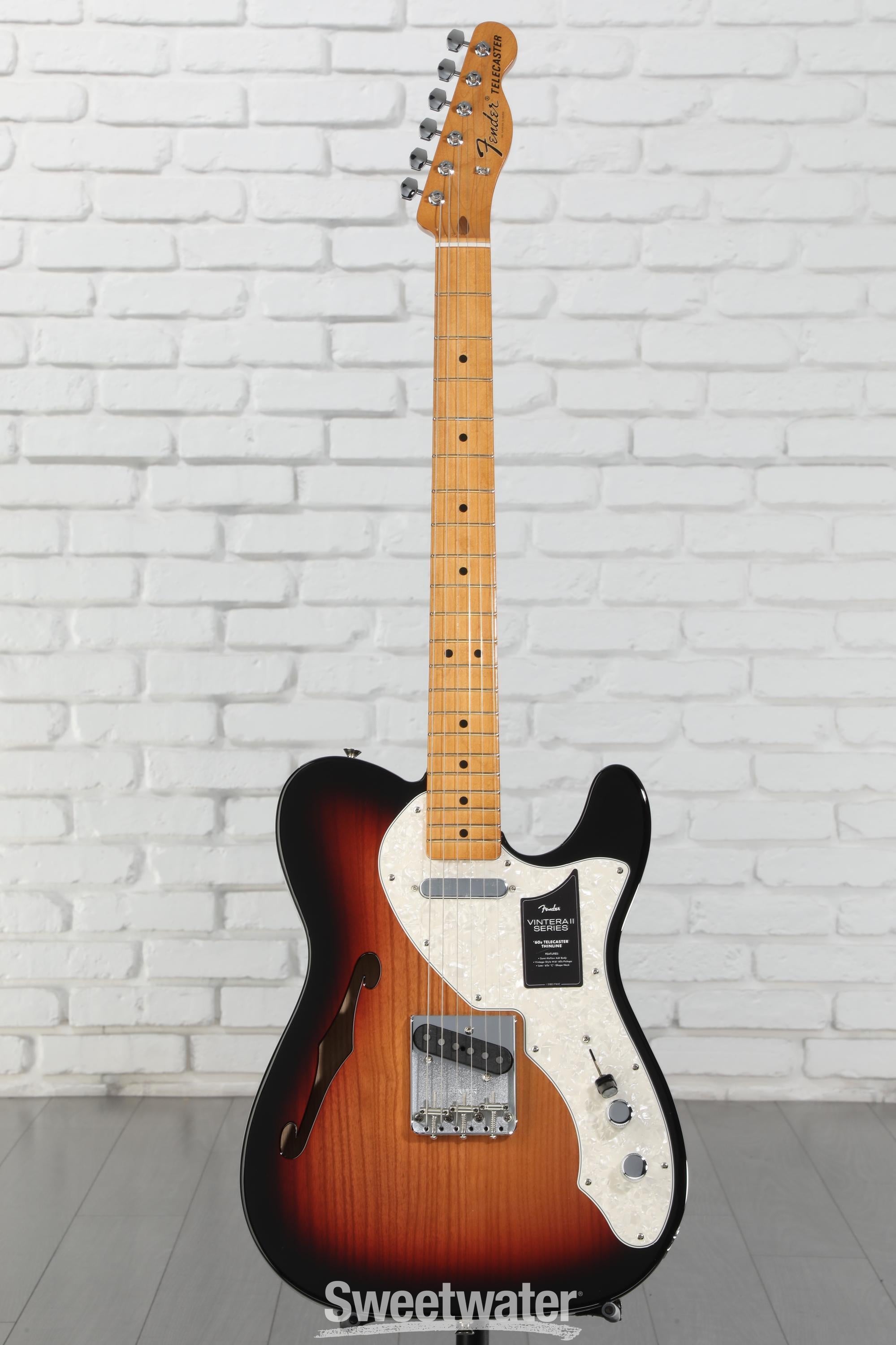 ギター Fender Vintera II60s Telecaster Thinline Fender Vintera II '60s Telecaster Thinline Electric Guitar