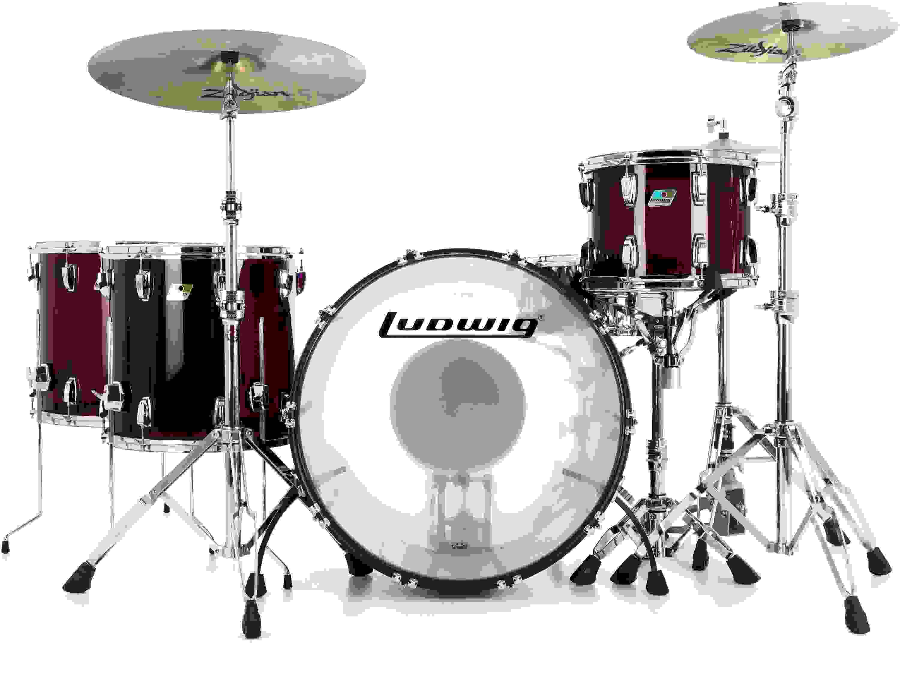 ludwig vistalite zep set