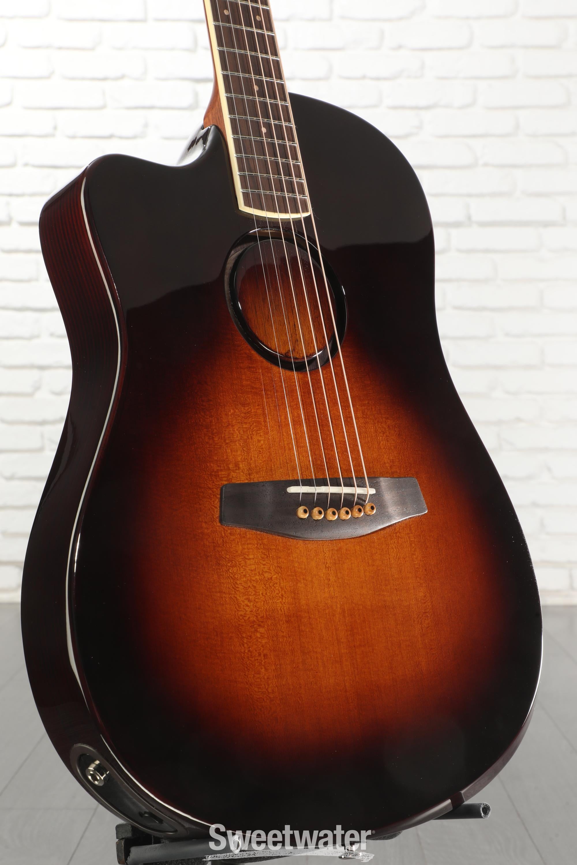 Photo of LR Baggs AEG-1 Left-handed Acoustic-electric Guitar - Sunburst, Sitka Spruce Top