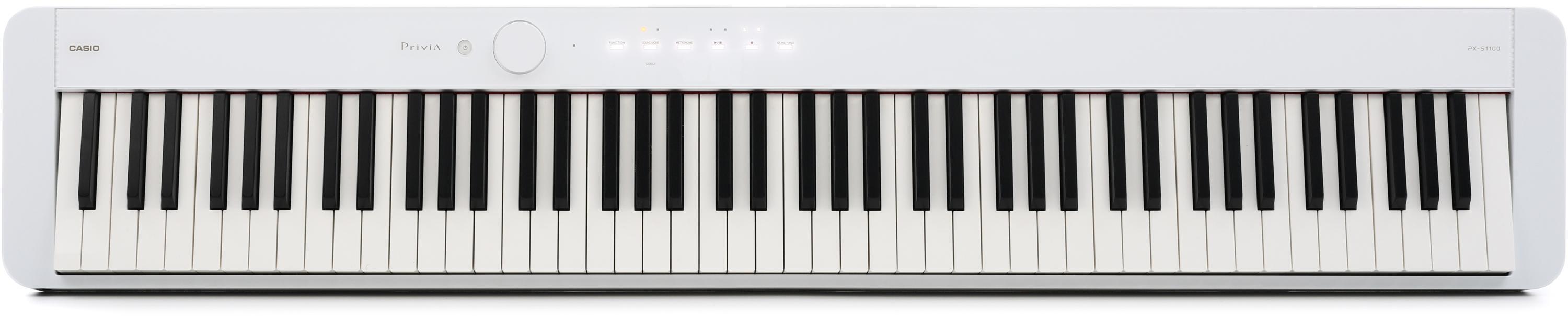 Casio Privia PX-S1100 Digital Piano - White | Sweetwater