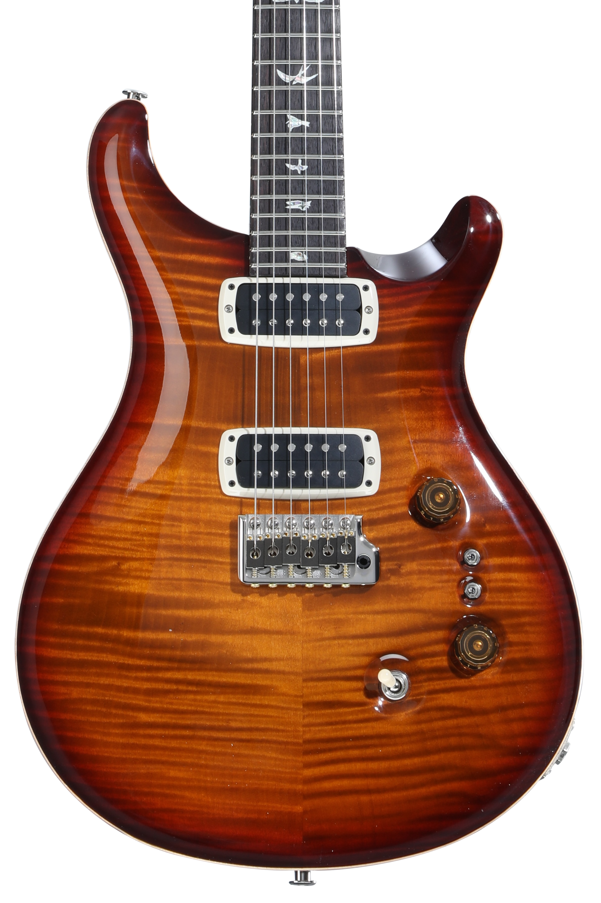 セール 一番安い Custom PRS 24-08 Sunburst Cherry Dark - Guitar Electric ギター