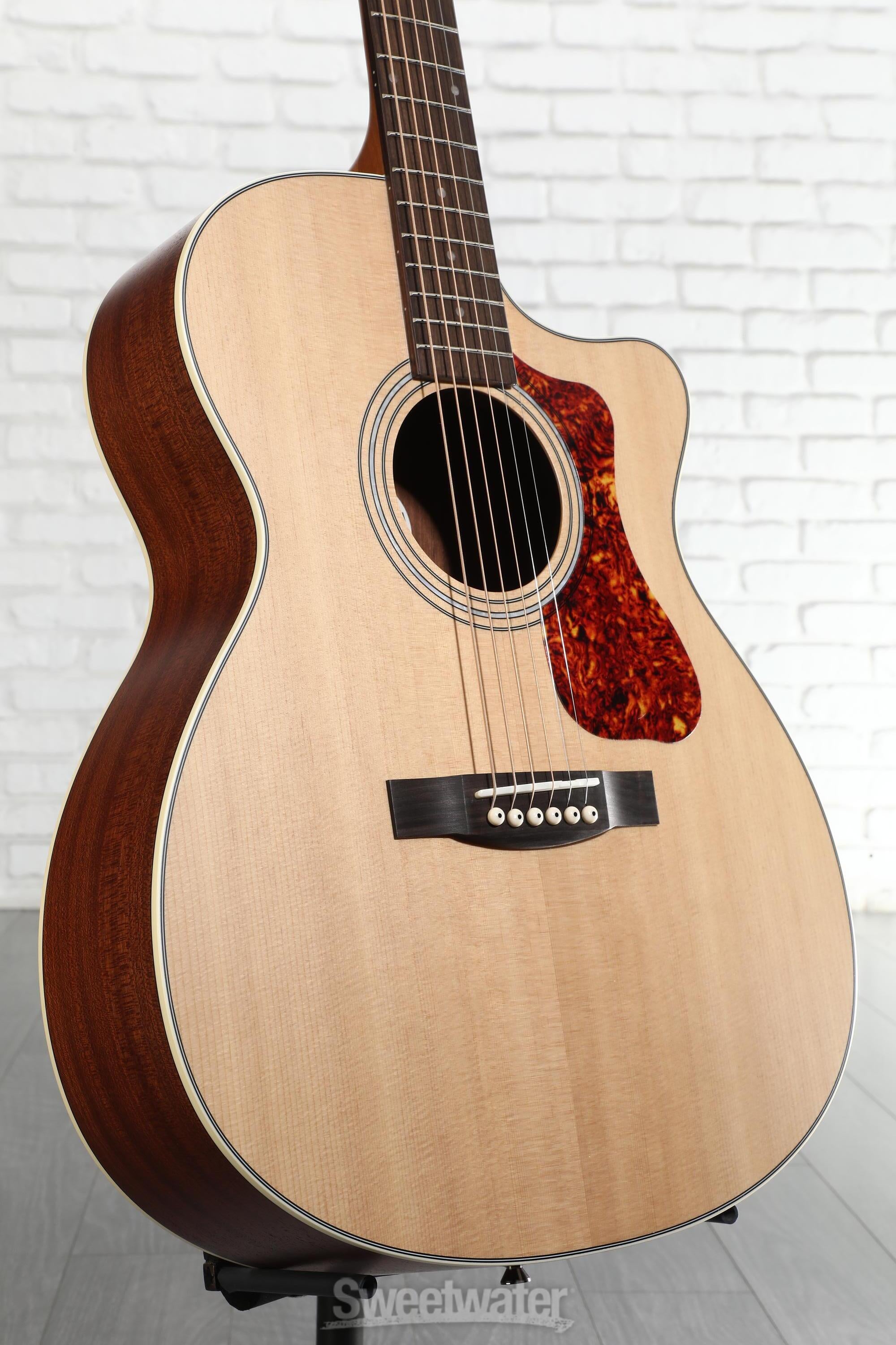 Photo of Guild OM-240CE, Orchestra Acoustic-Electric Guitar - Natural