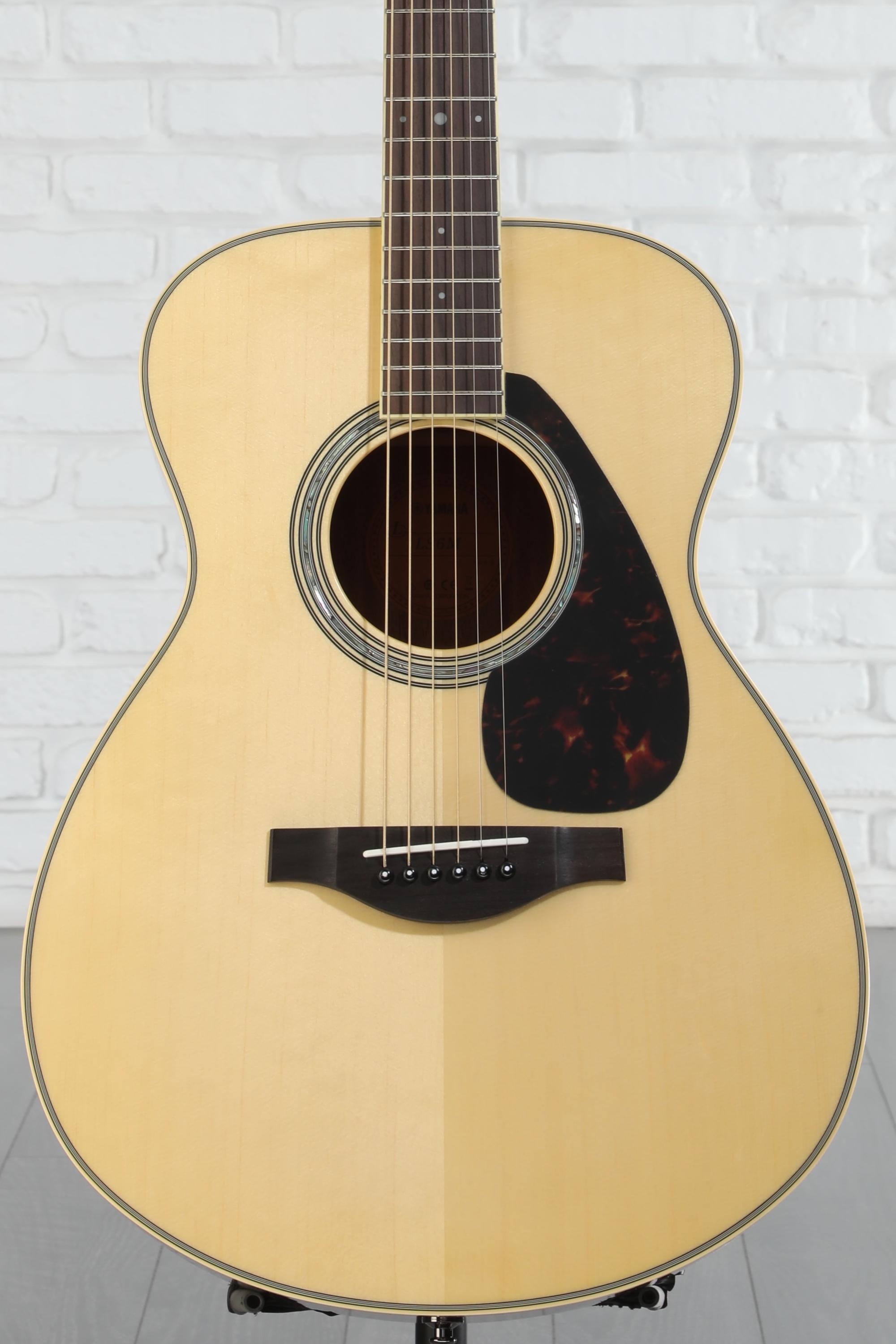 Yamaha LS6M ARE Concert Acoustic Guitar - Natural | Sweetwater