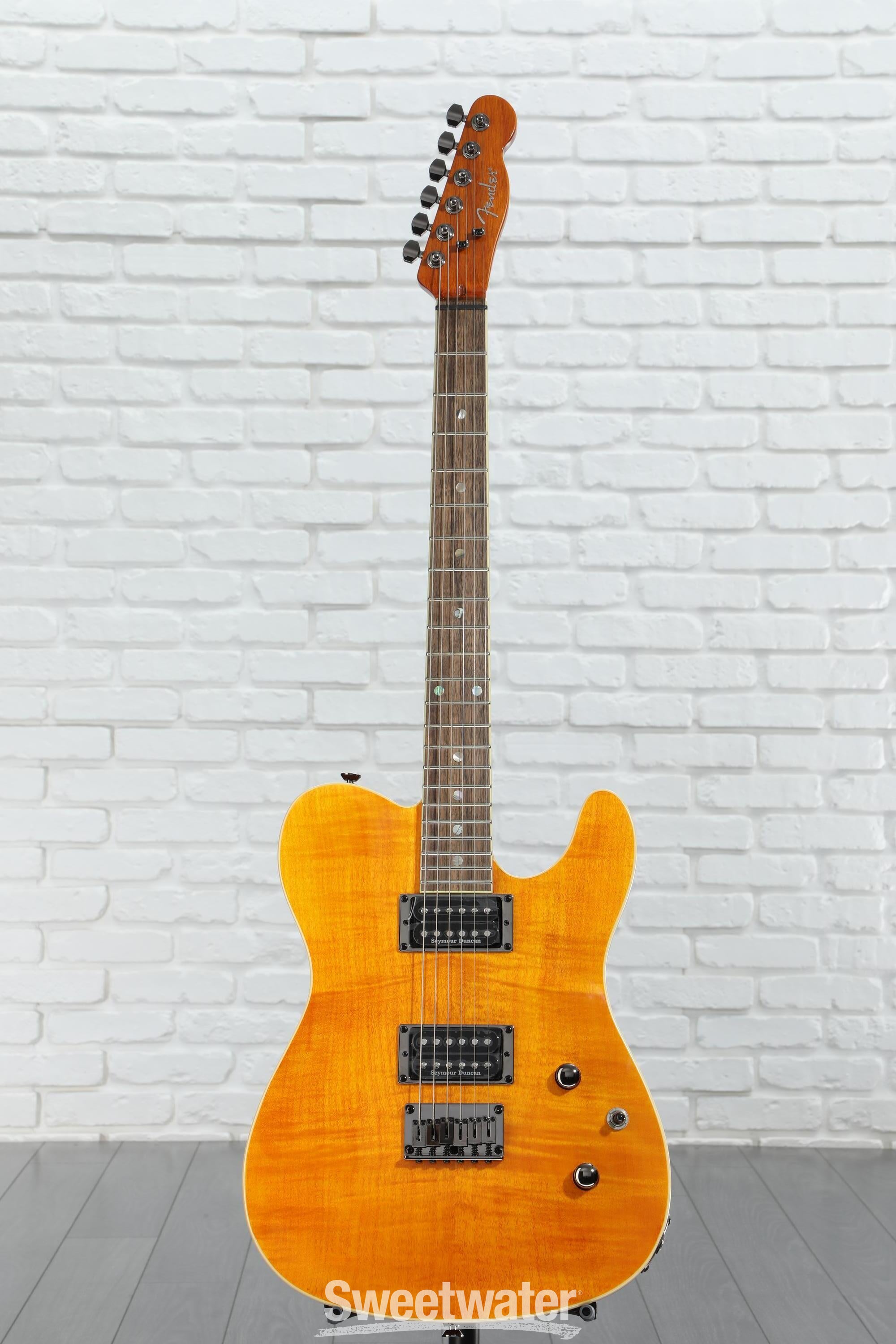 Fender（フェンダー） Telecaster FMT HH Amber Fender Special Edition Custom Telecaster FMT HH - Amber