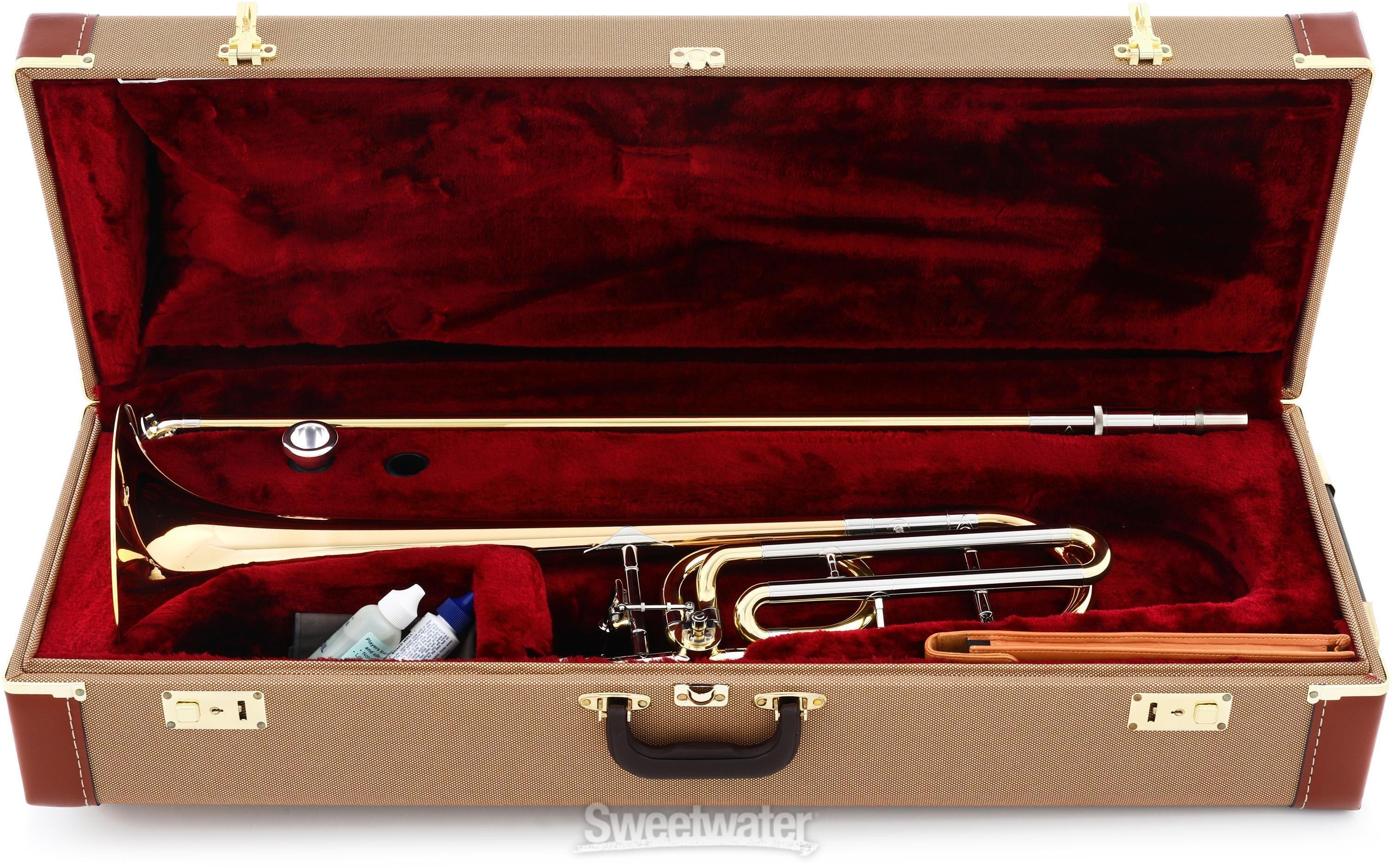 XO 1236RL Professional Trombone - F Attachment - Rose Brass Bell