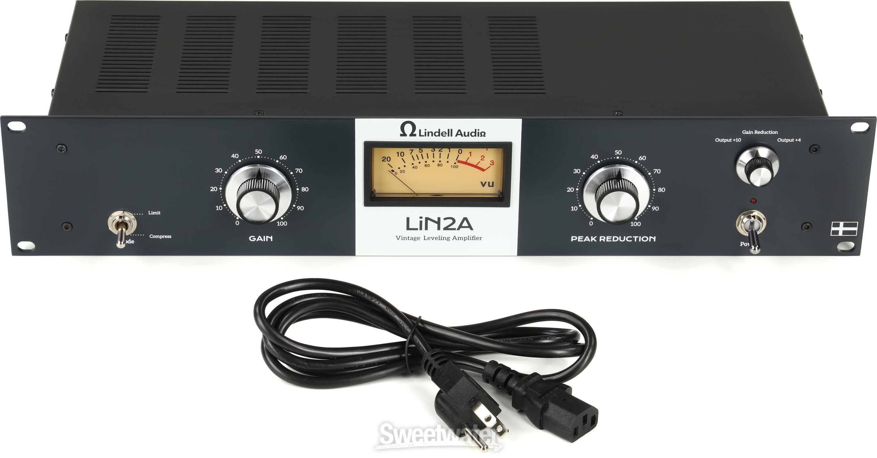 Lindell Audio LiN2A Vintage Leveling Amplifier | Sweetwater Lindell Audio LiN2A Vintage Leveling Amplifier | Sweetwater