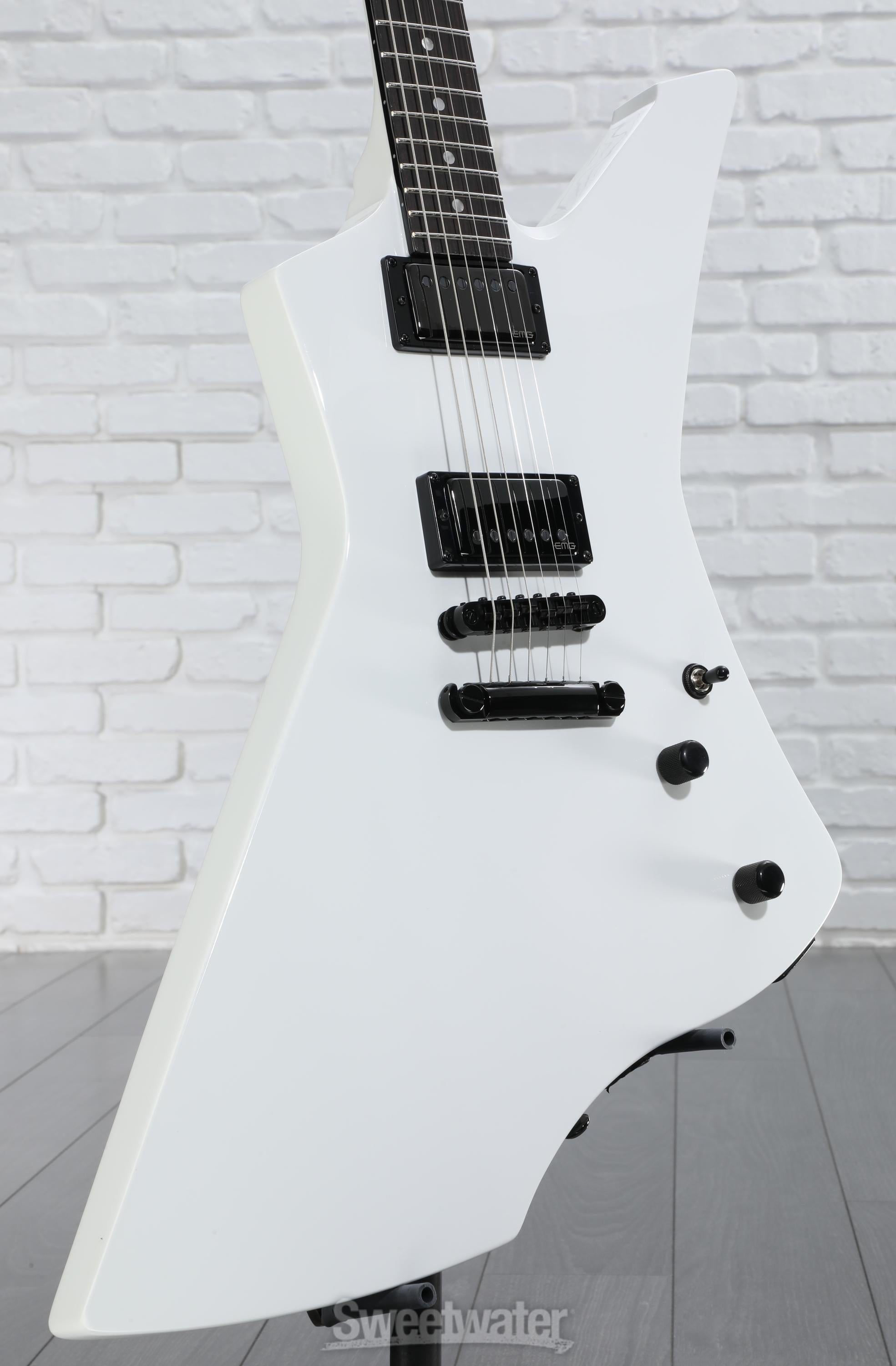 ESP LTD James Hetfield Signature Snakebyte - Snow White