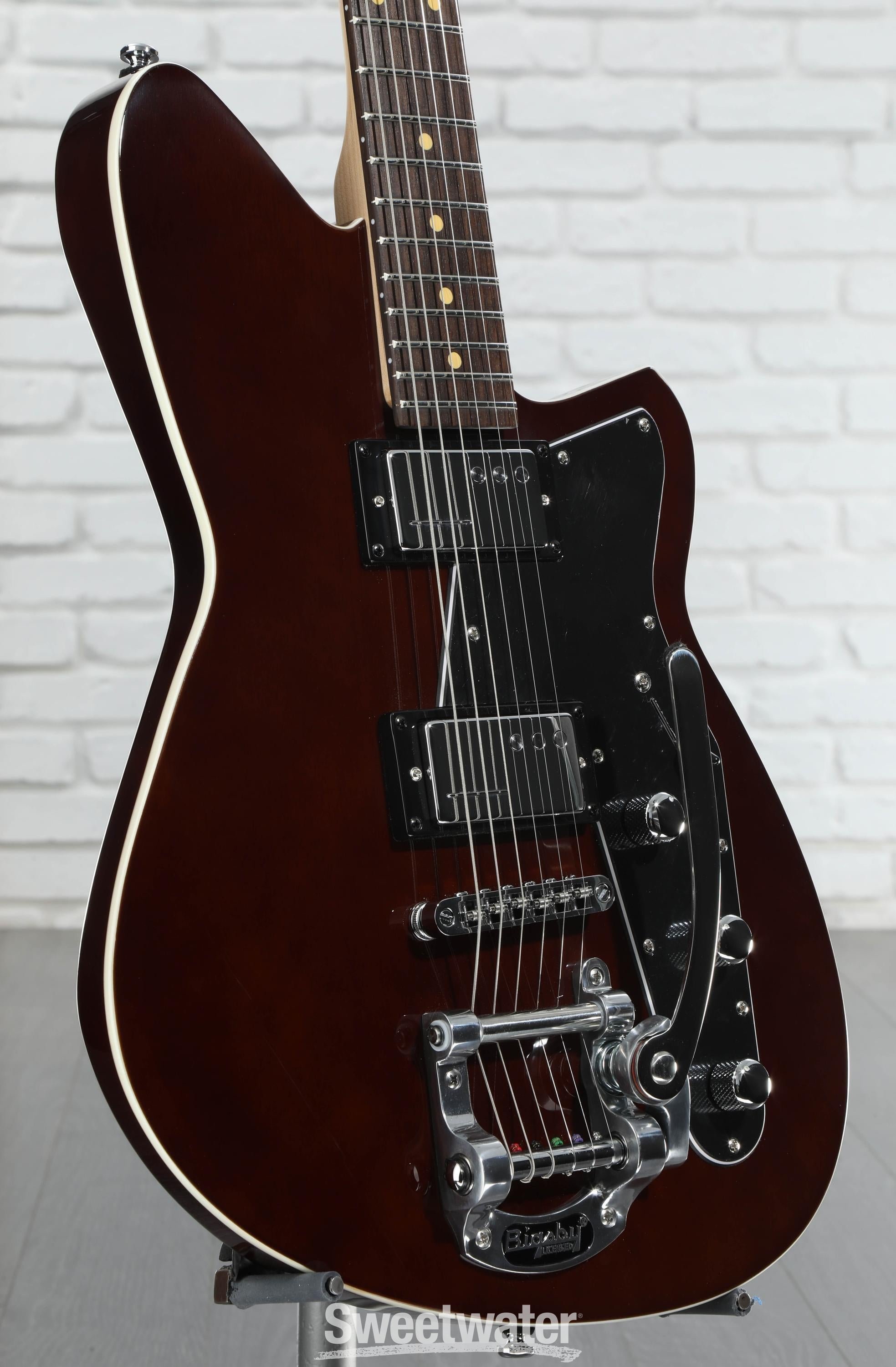 Reverend Jetstream HC Electric Guitar - Dark Violin Brown