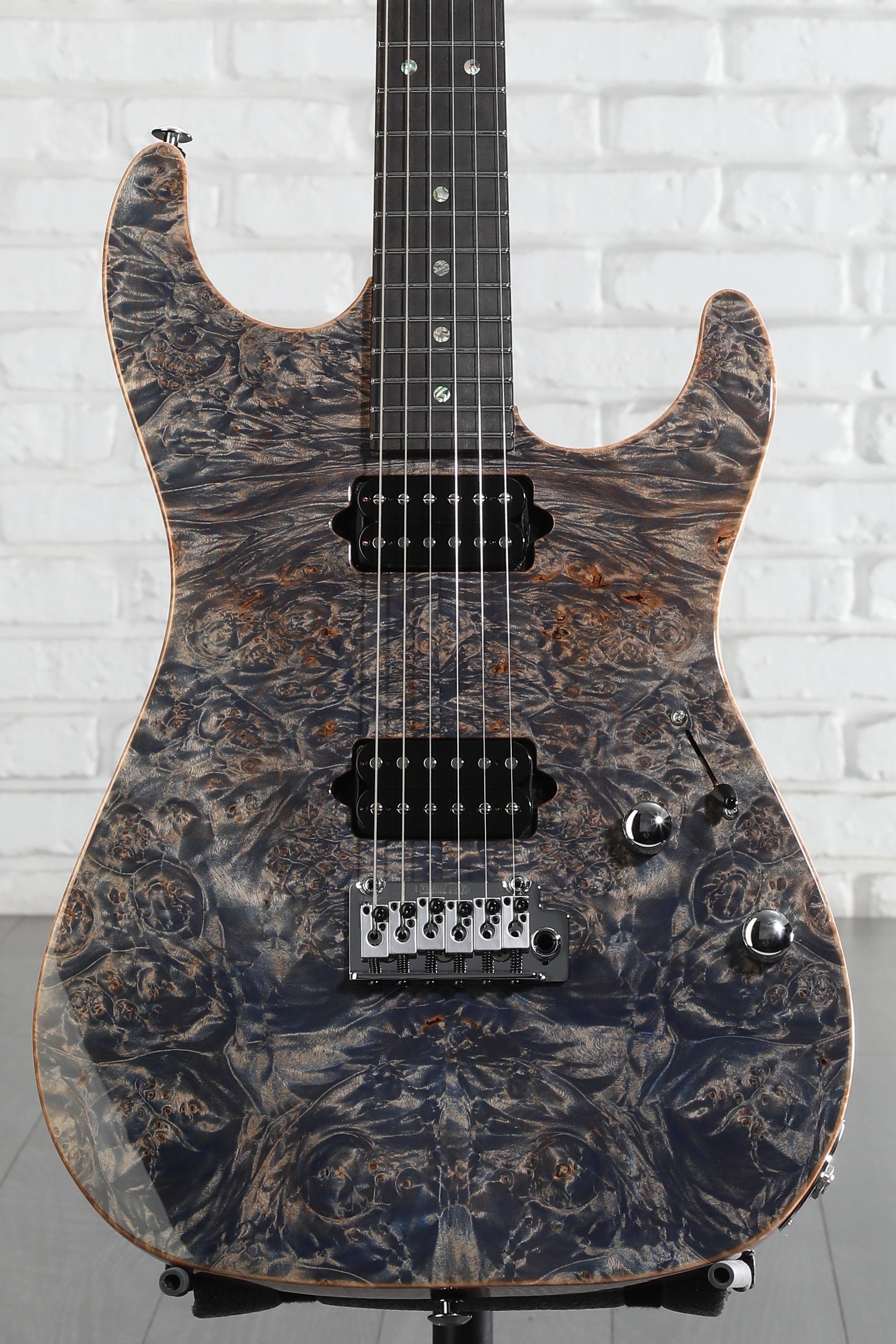 Suhr Standard Custom Electric Guitar - Trans Blue Denim | Sweetwater