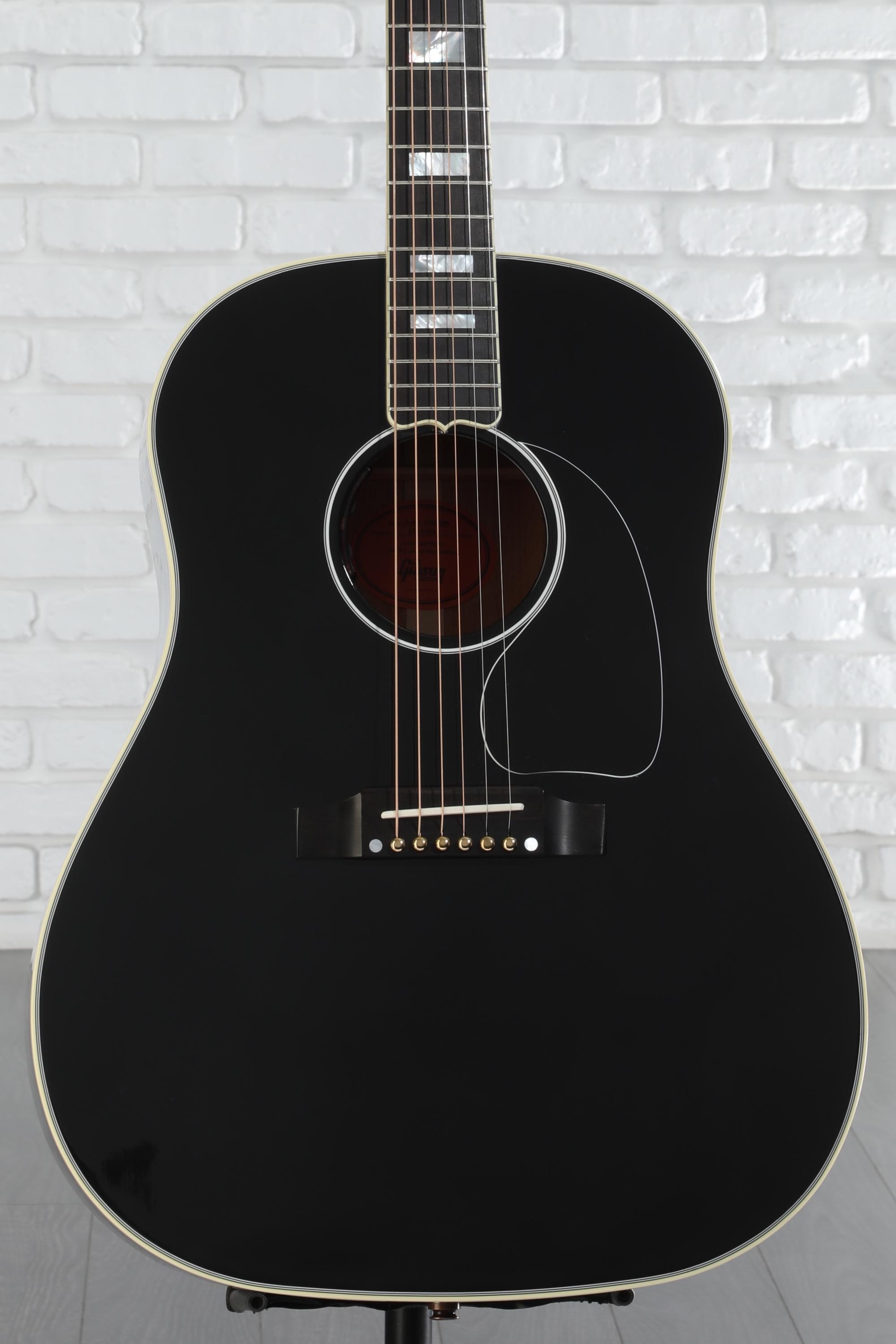 Gibson Acoustic J-45 Custom Acoustic-electric Guitar - Ebony