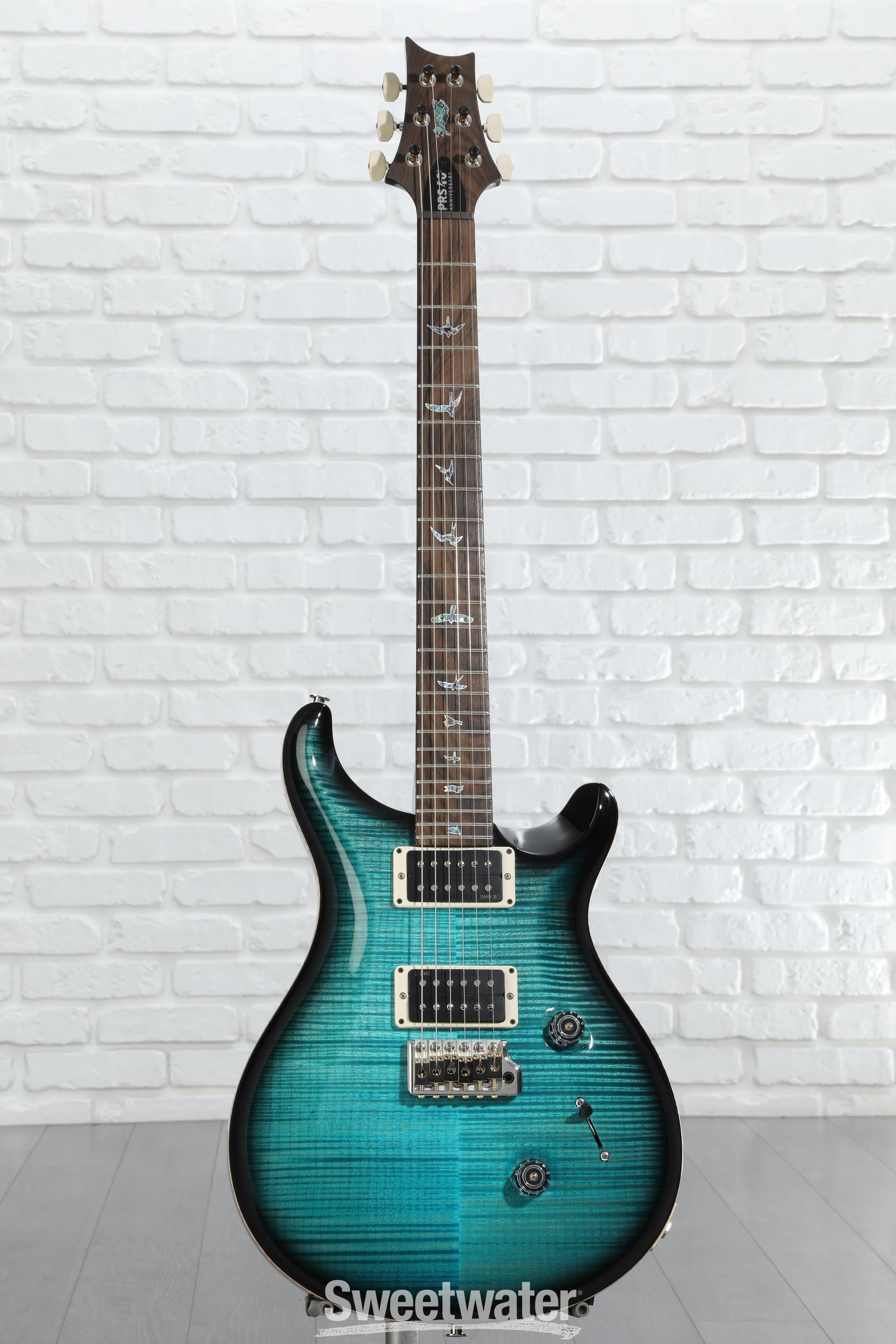 ギター PRS custom 24 PRS Custom 24 Fire Red Burst Electric Guitar – Elderly