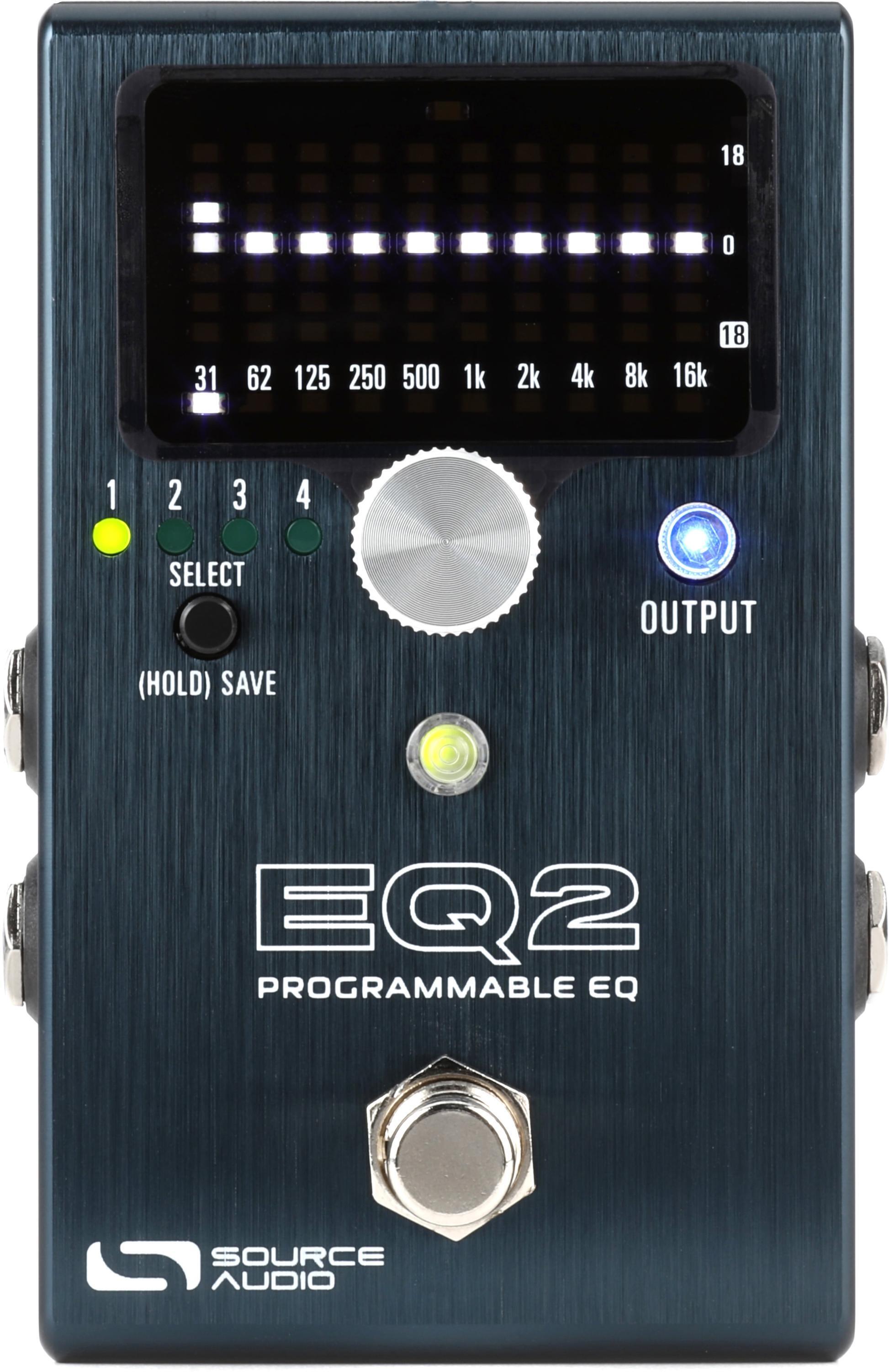 ベース Source Audio EQ2 Programmable Equalizer Source Audio EQ2 Programmable Equalizer Pedal | Sweetwater