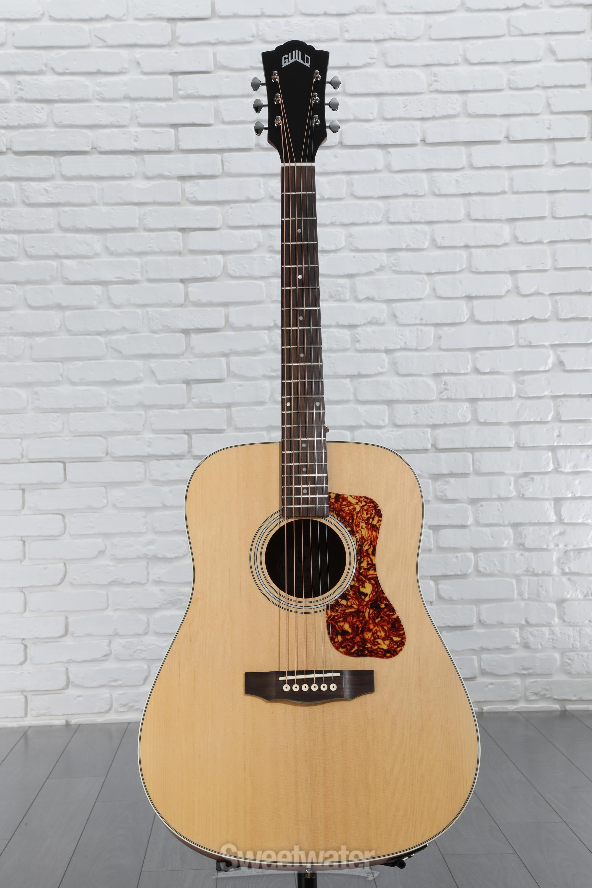 Guild D-240E Acoustic-Electric Guitar - Natural | Sweetwater