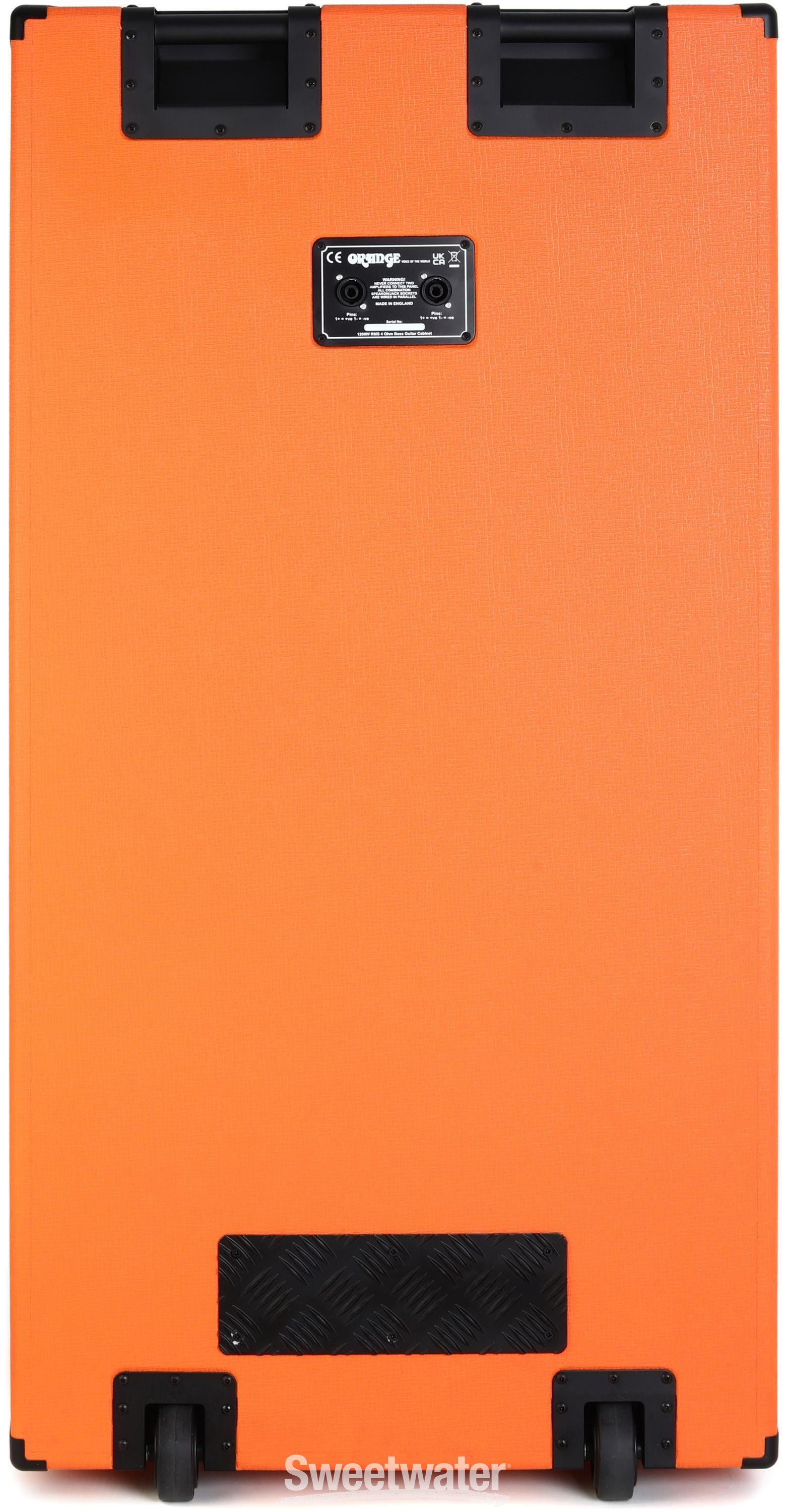 Orange OBC810C 8 x 10-inch 1,200-watt Bass Cabinet - Orange Tolex