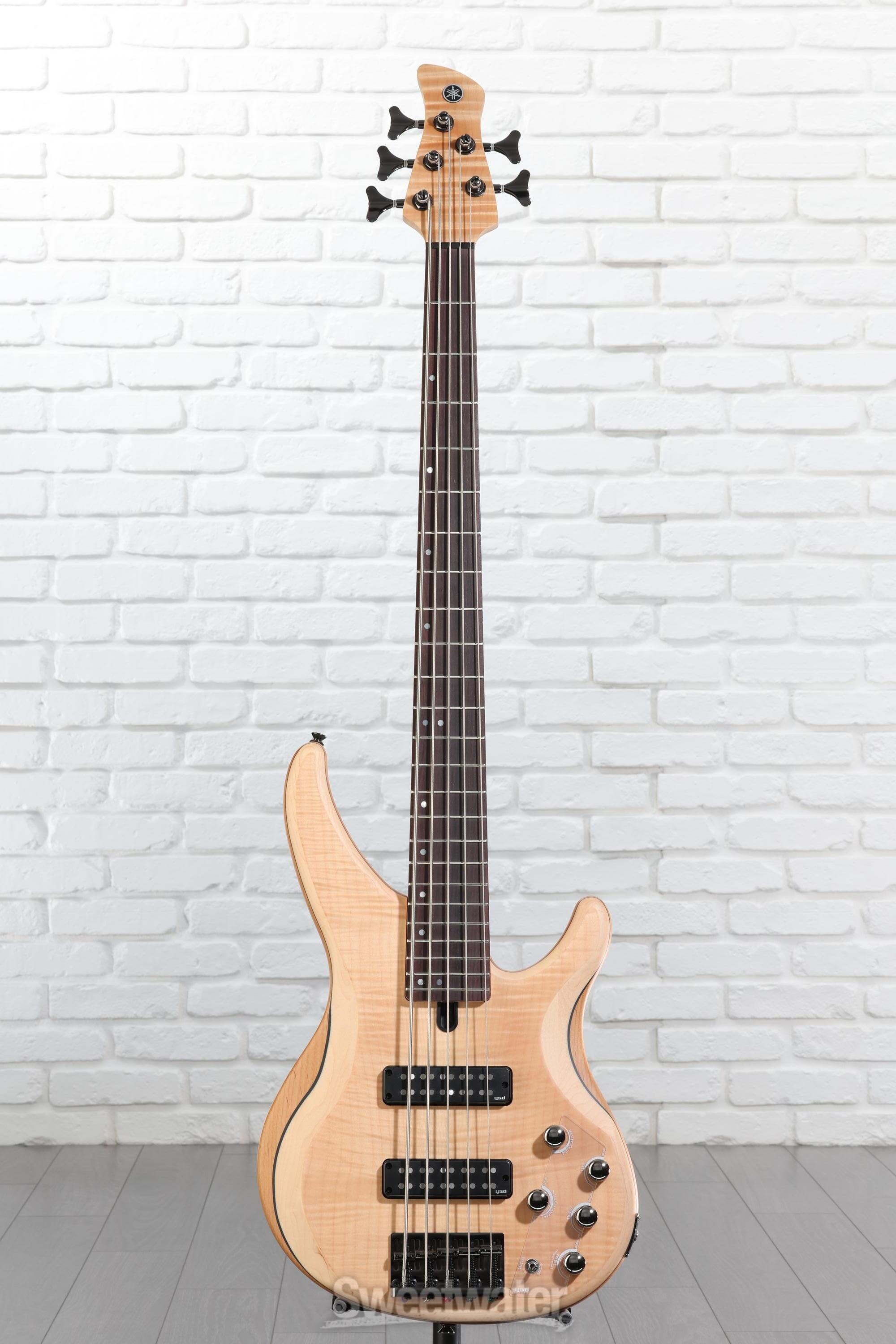 Yamaha TRBX605FM 5-string Bass Guitar - Natural Satin