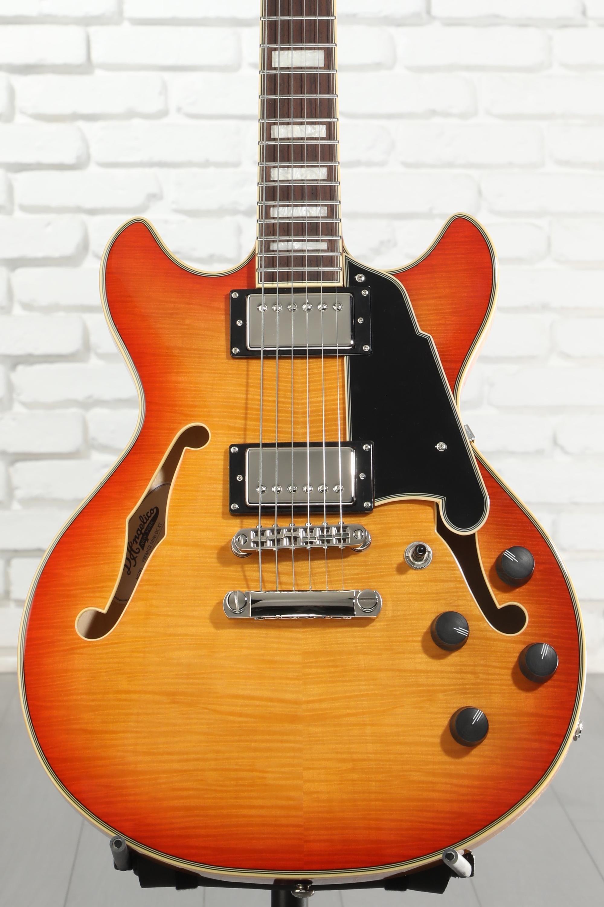 D'Angelico Premier Mini DC XT Semi-hollowbody Electric Guitar