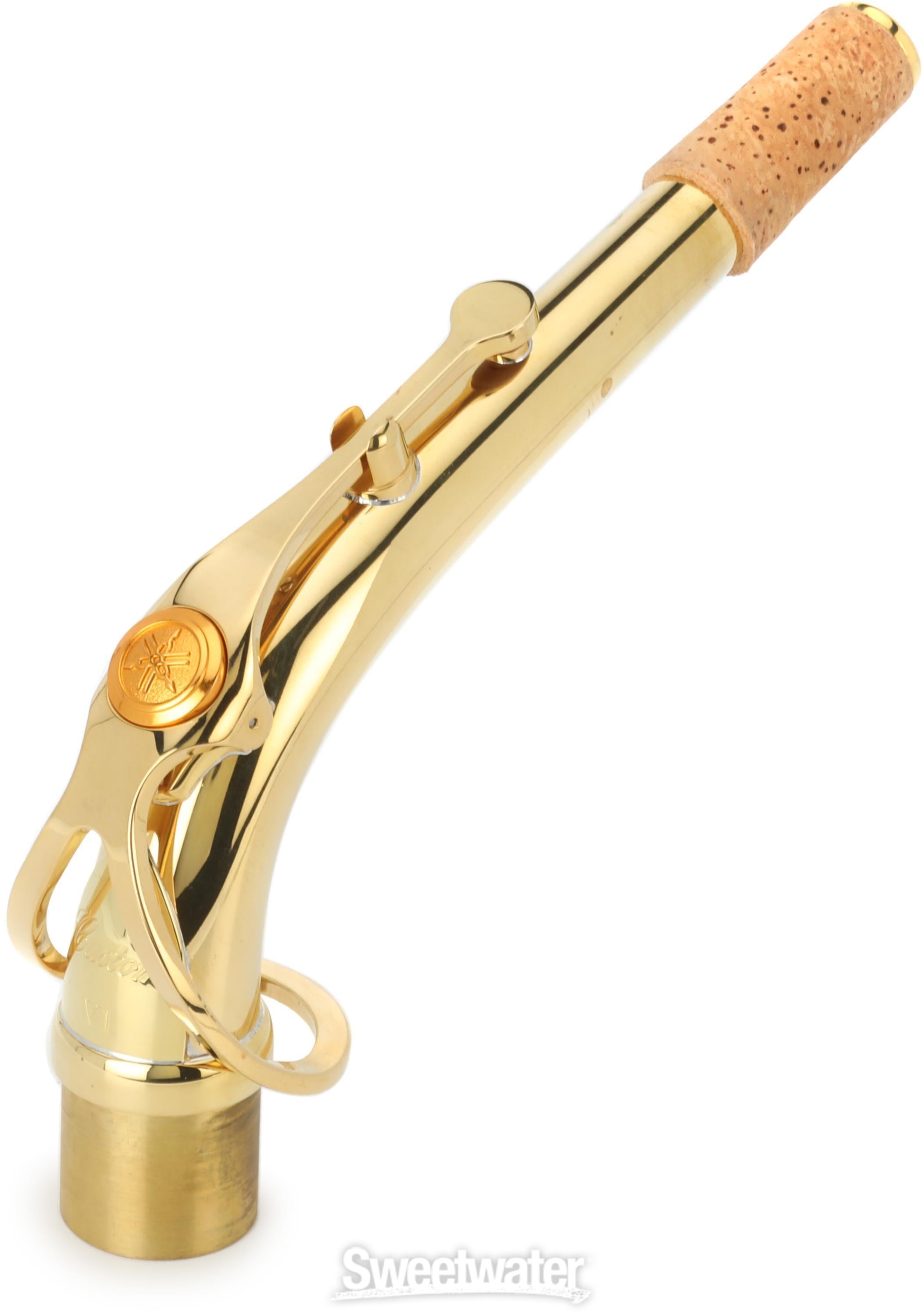 Yamaha Custom V1 Alto Saxophone Neck - Unlacquered | Sweetwater