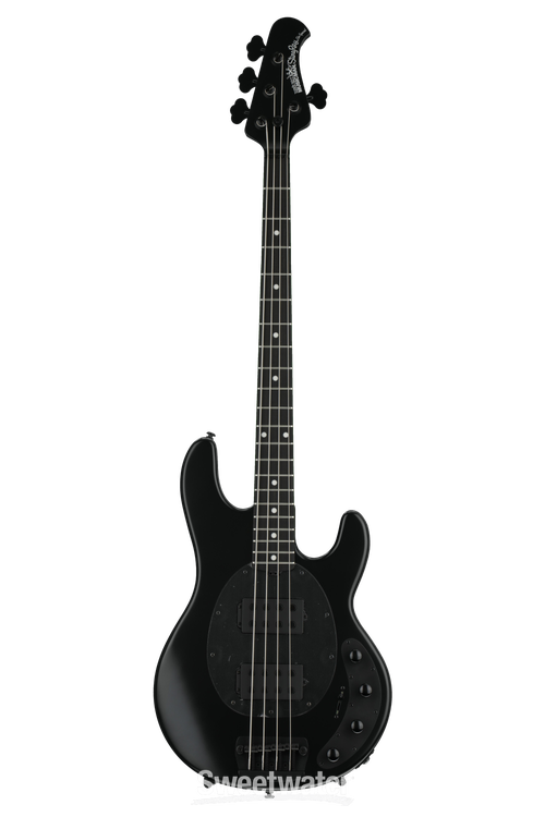 MUSIC MAN StingRay Stealth Black ベース Ernie Ball Music Man StingRay 4HH, SLO Special - Stealth