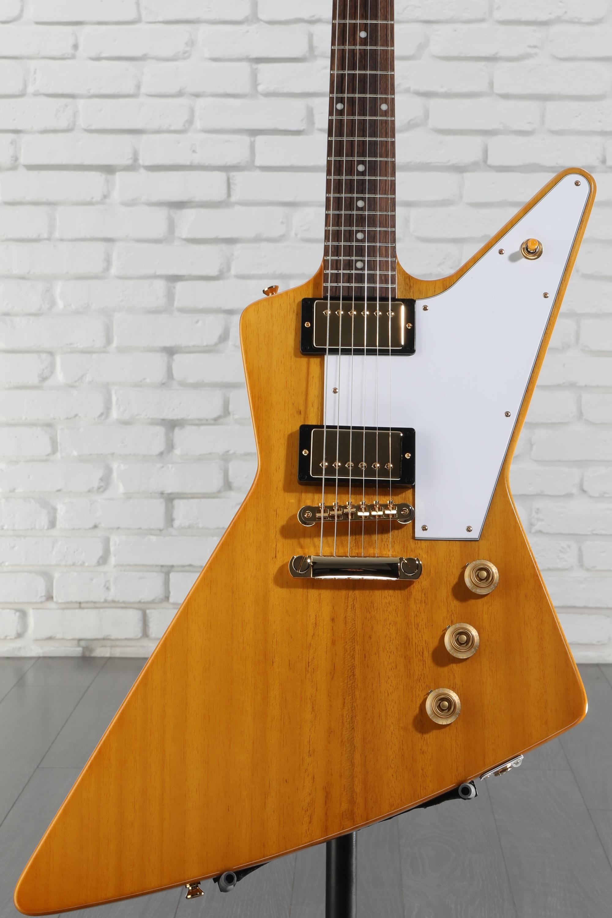 epiphone explorerエピフォン1958コリーナ エクスプローラー Epiphone 1958 Korina Explorer Electric Guitar - Natural