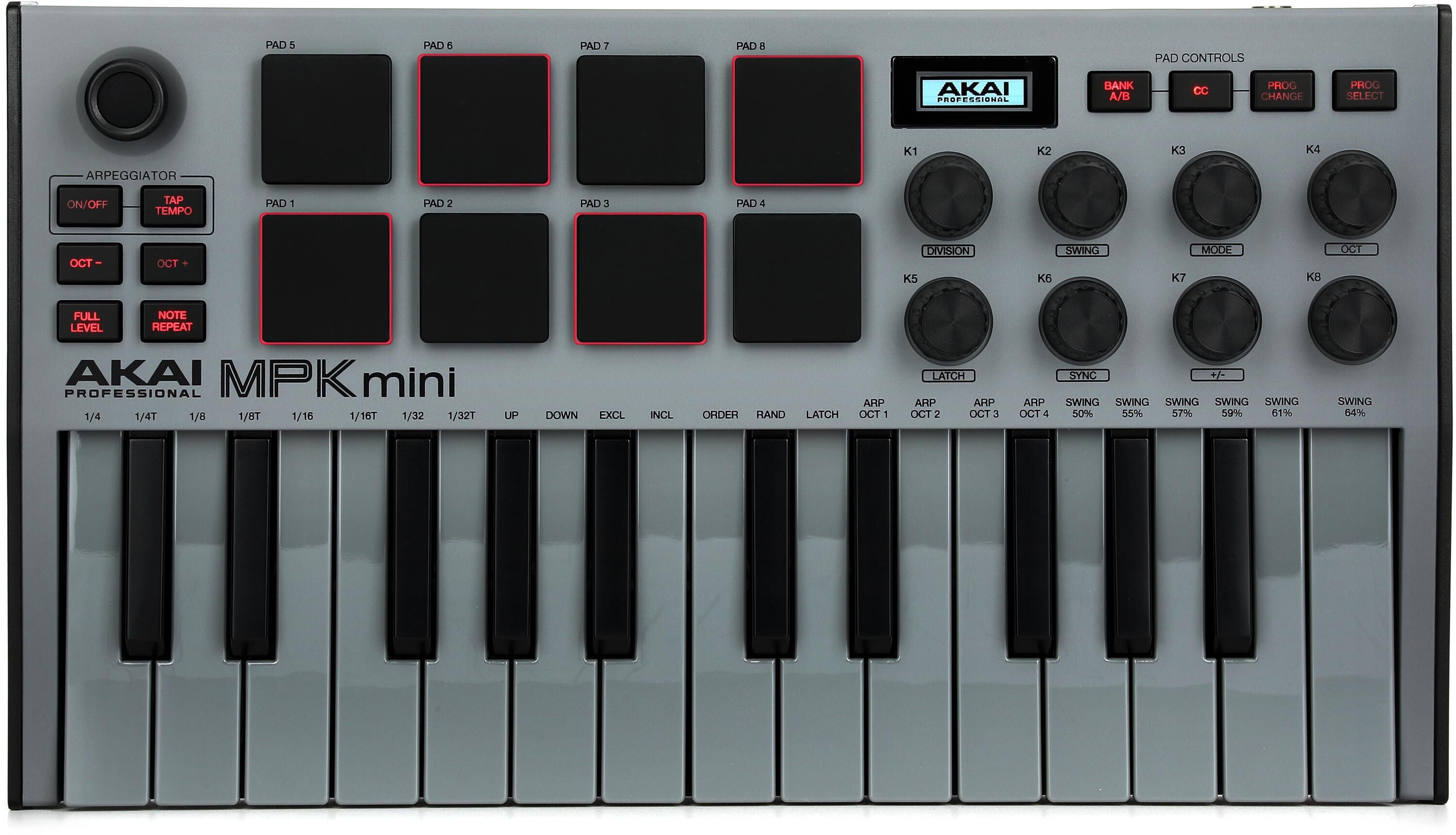 Bundled Item: Akai Professional MPK Mini MK III 25-key Keyboard Controller - Grey