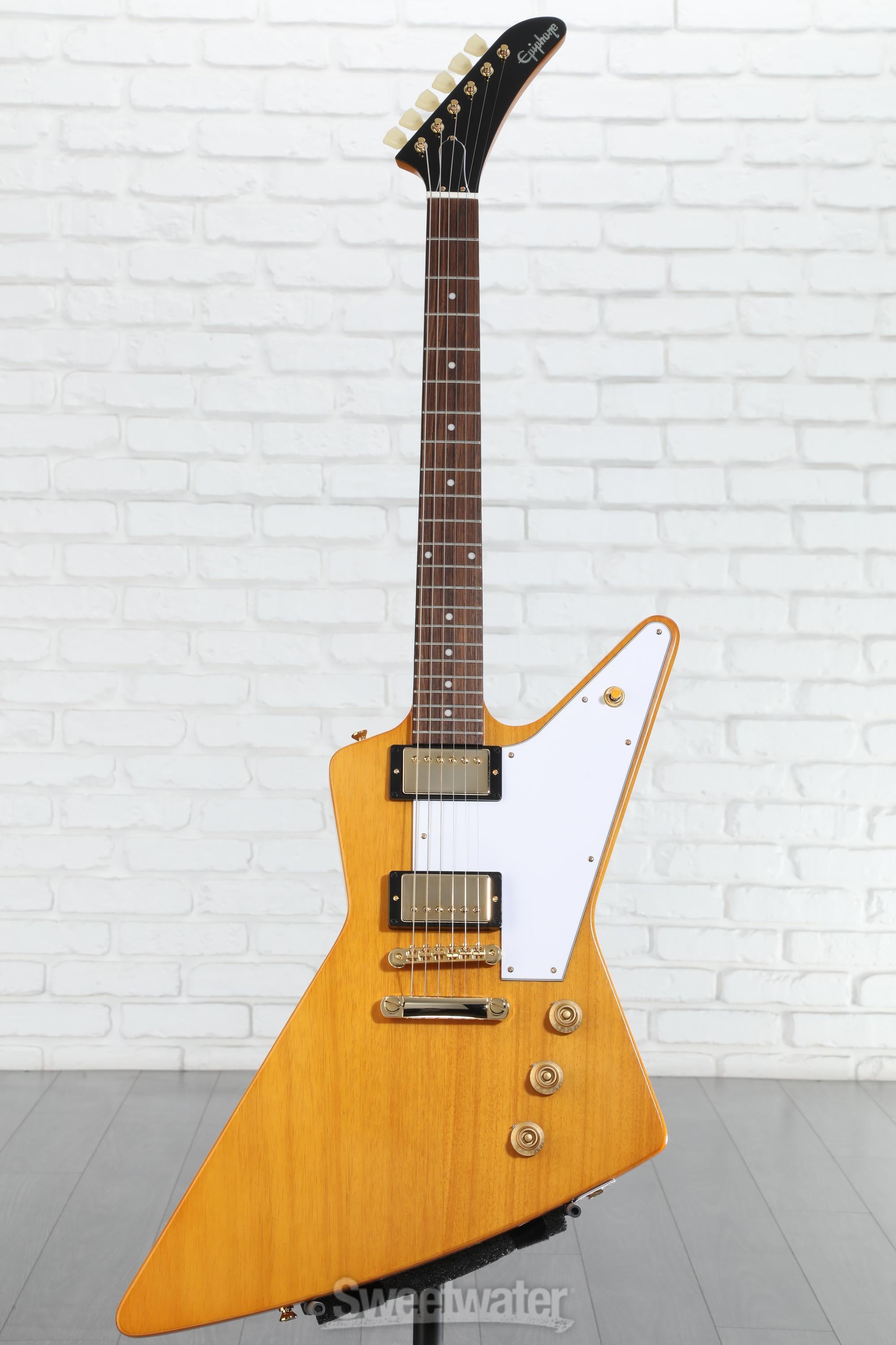 Epiphone 1958 Korina Explorer Electric Guitar - Natural