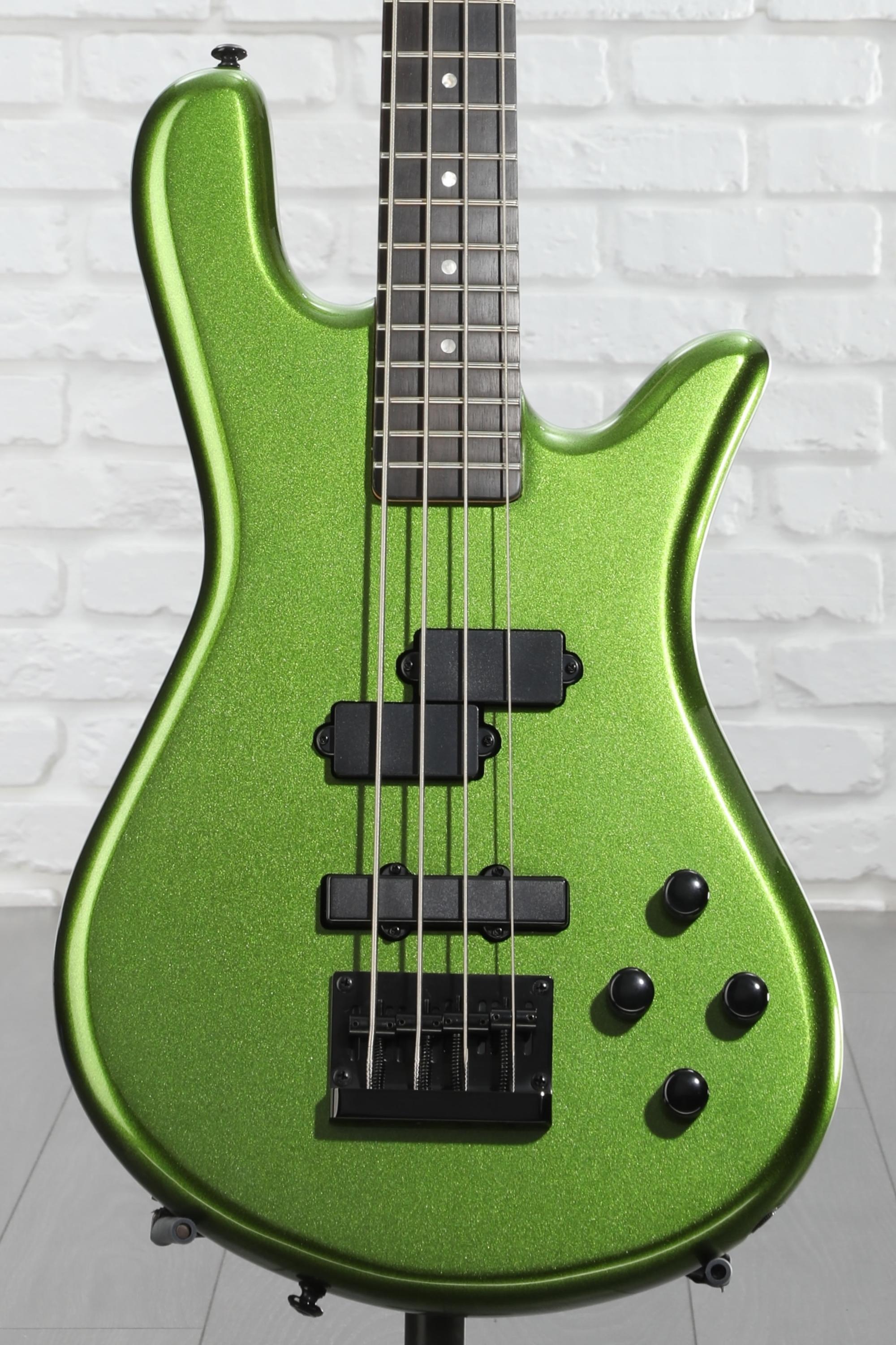 Spector Performer 4 Bass Guitar - Metallic Green | Sweetwater