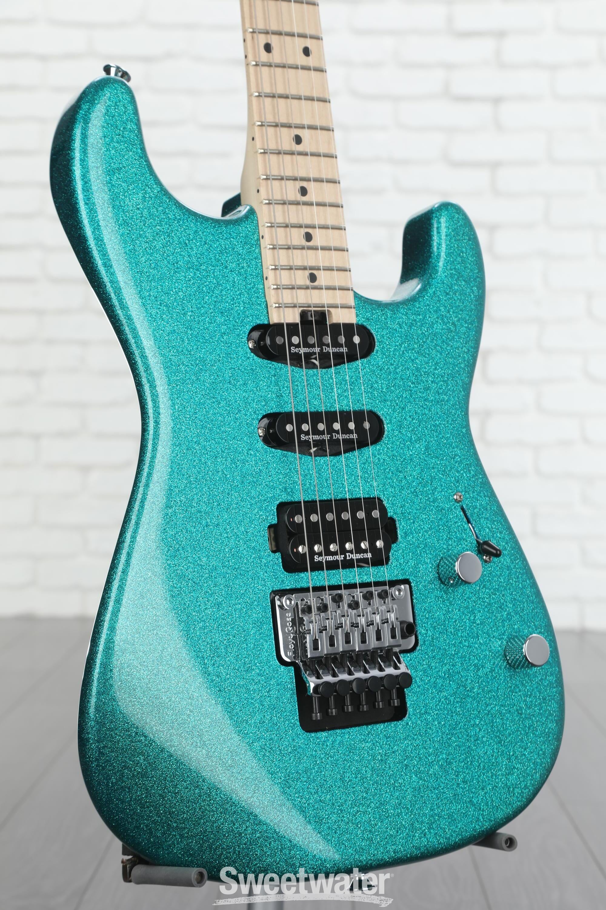 Charvel Pro-Mod San Dimas Style 1 HSS FR M Electric Guitar - Aqua Flake