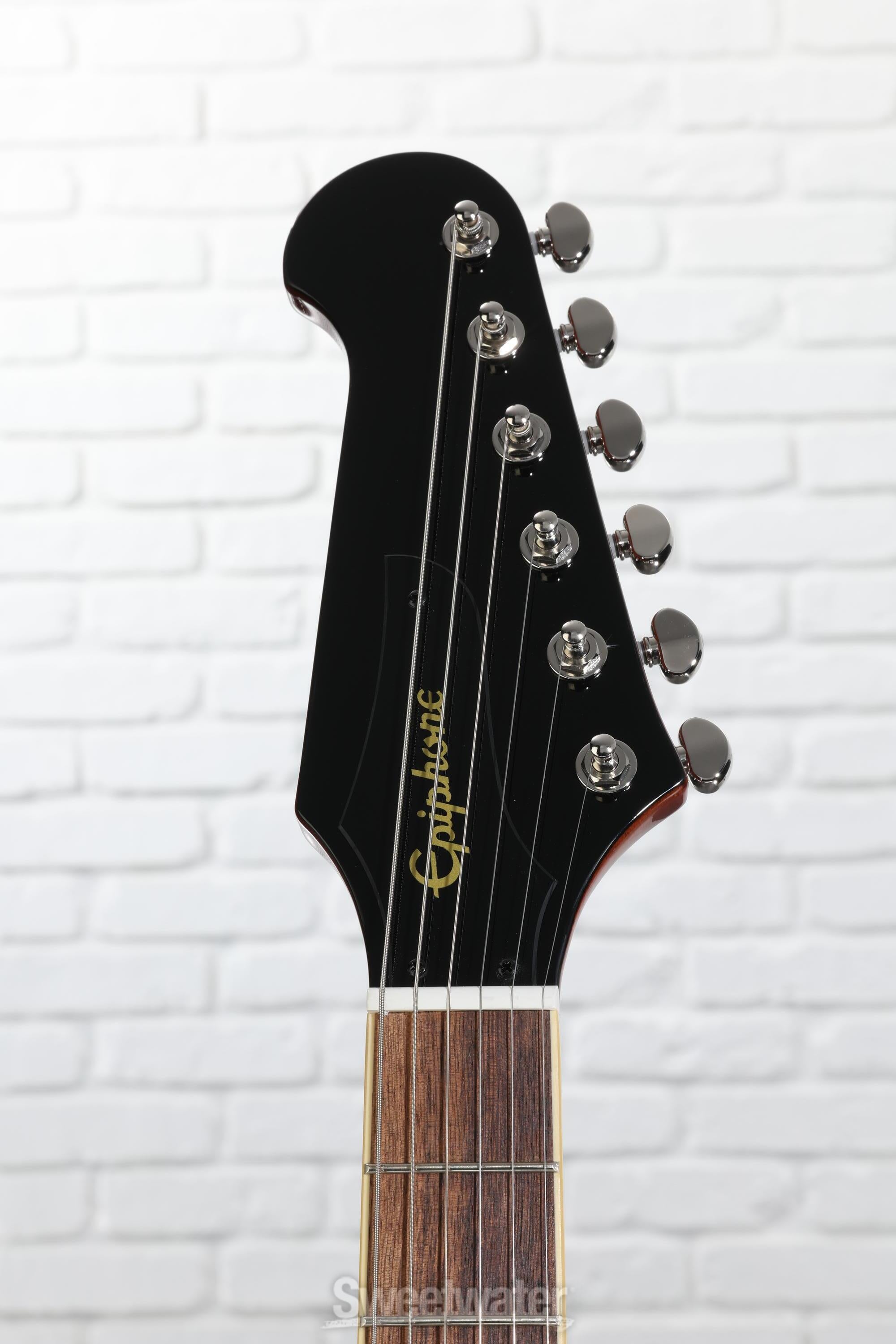 Epiphone Firebird Electric Guitar - Vintage Sunburst | Sweetwater