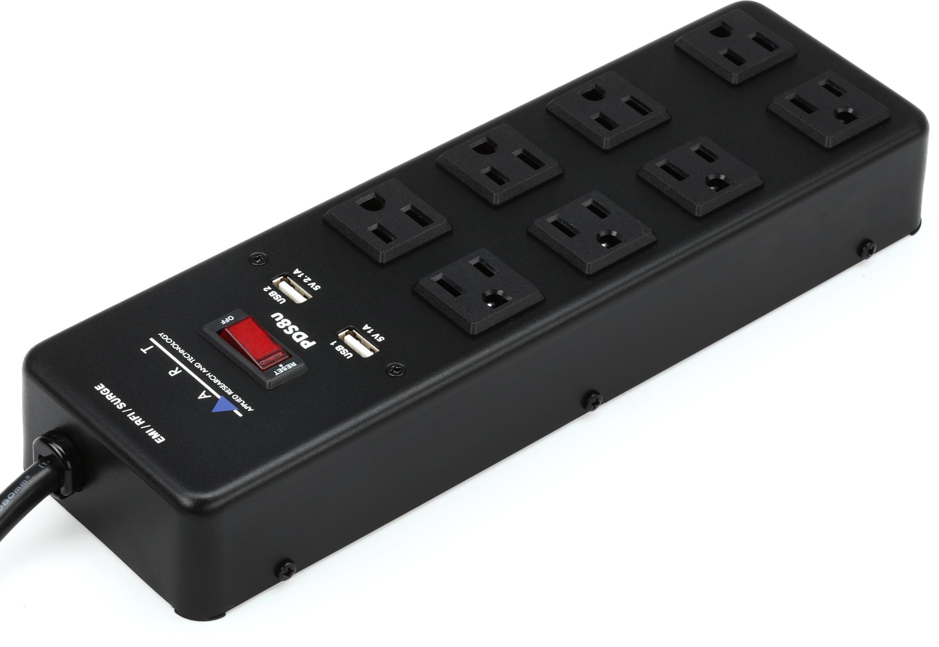 ART PDS8u 8 Outlet Surge Protector with USB | Sweetwater