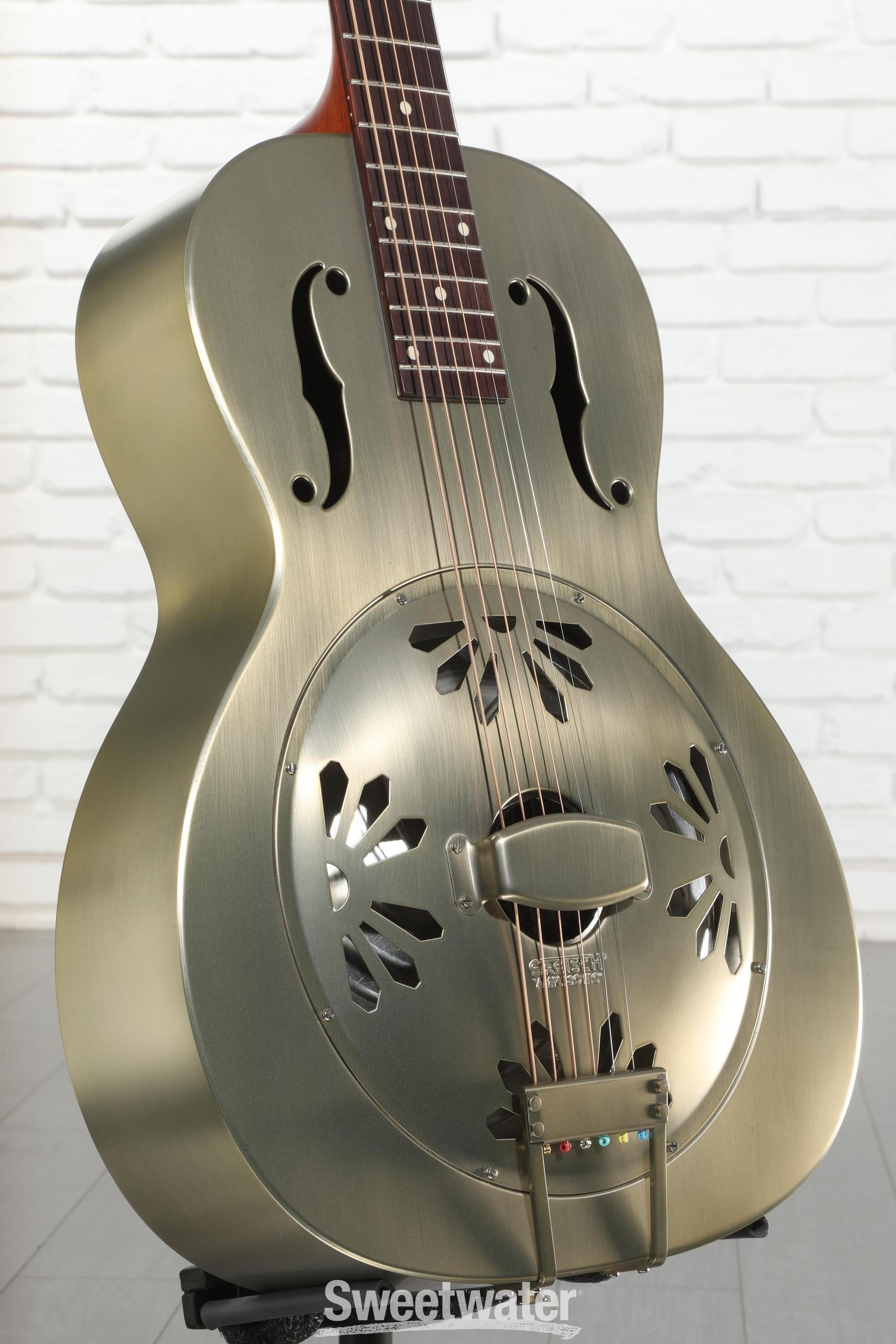 Gretsch G9201 Honey Dipper Roundneck Metal Resonator - Shed Roof